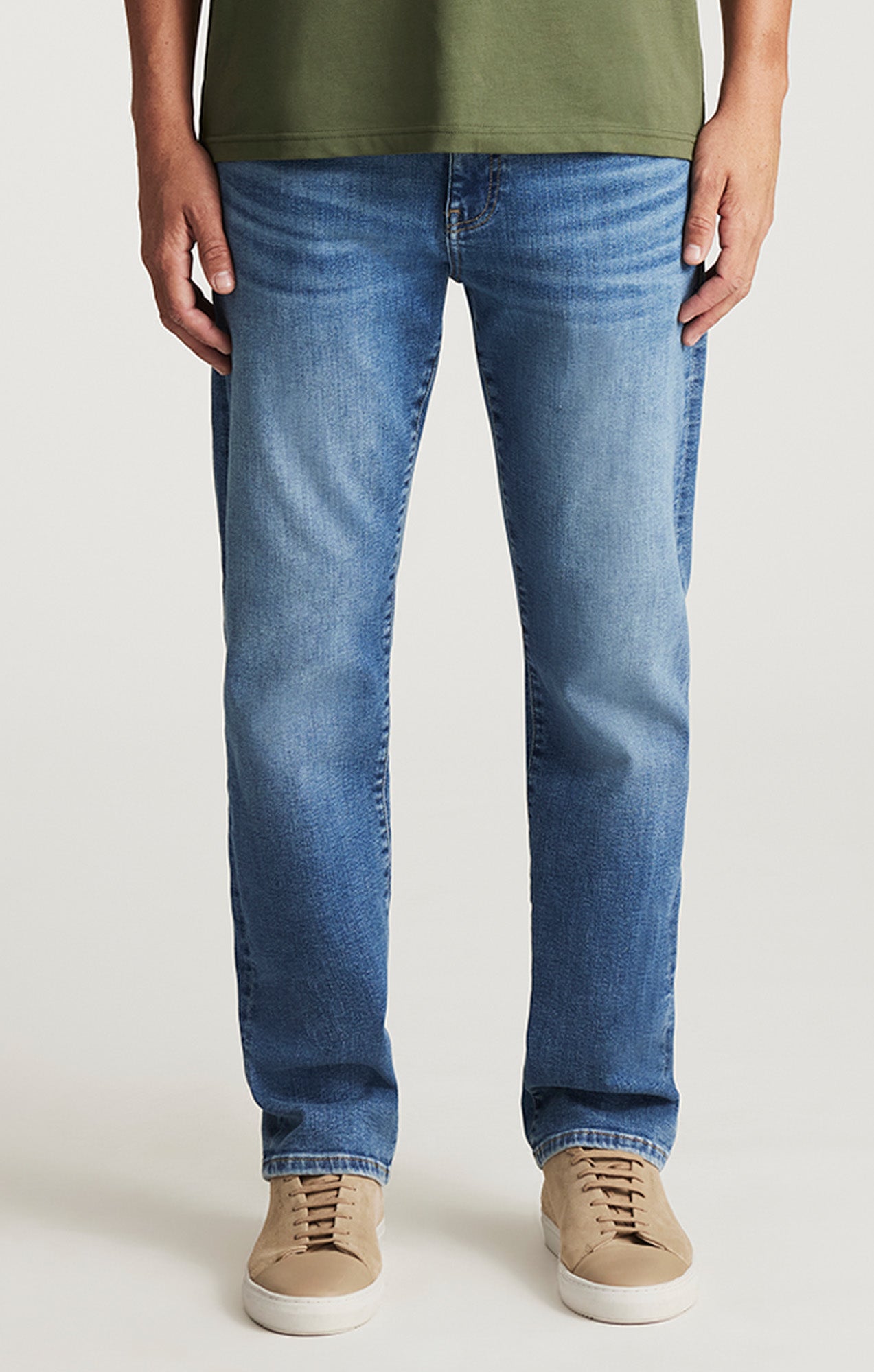 ZACH STRAIGHT LEG IN LIGHT BRUSHED CLASSIC VINTAGE - Mavi Jeans