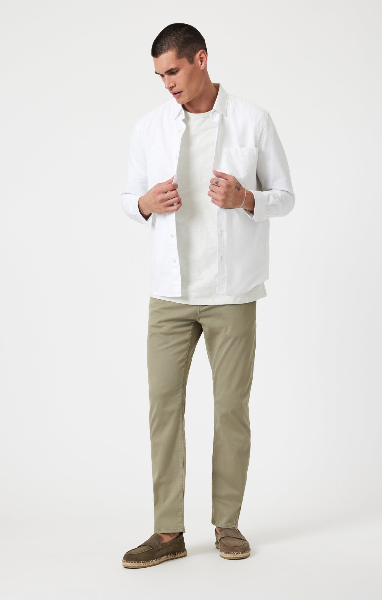 ZACH STRAIGHT LEG IN RESEDA CASUAL TWILL - Mavi Jeans