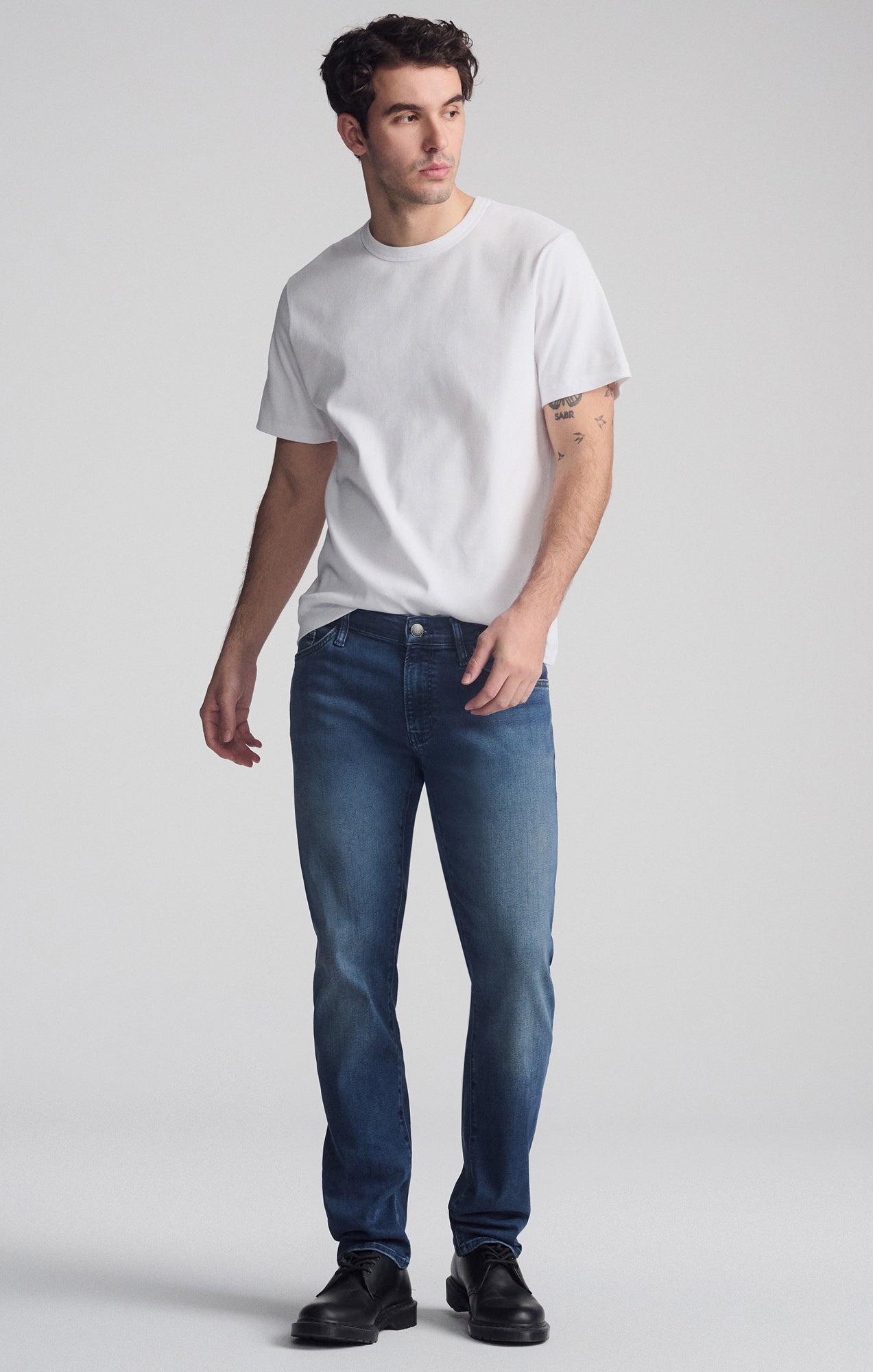 JAKE SLIM LEG IN DARK USED SUPERMOVE - Mavi Jeans
