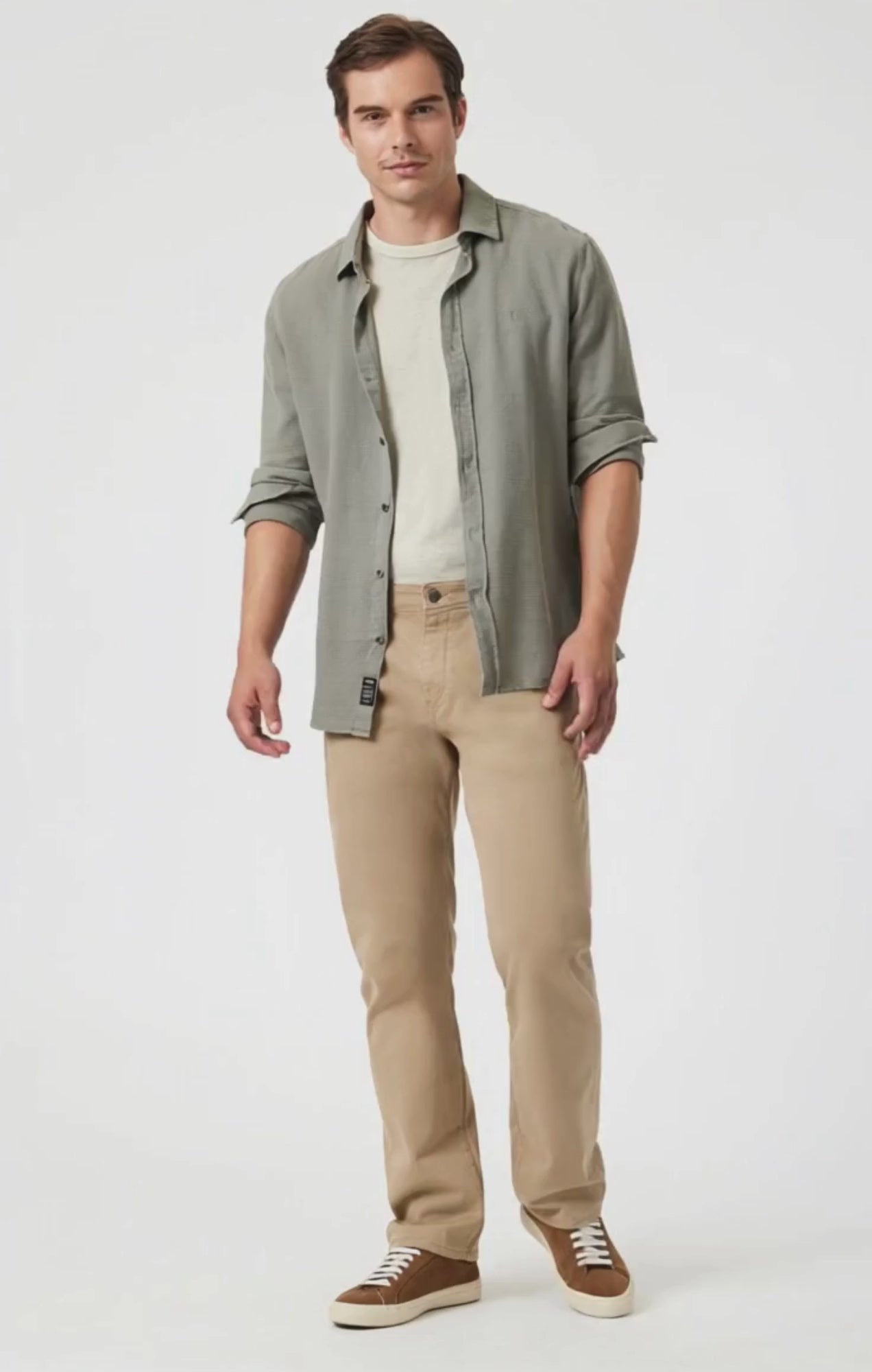 MATT RELAXED STRAIGHT LEG IN KHAKI CASUAL TWILL - Mavi Jeans