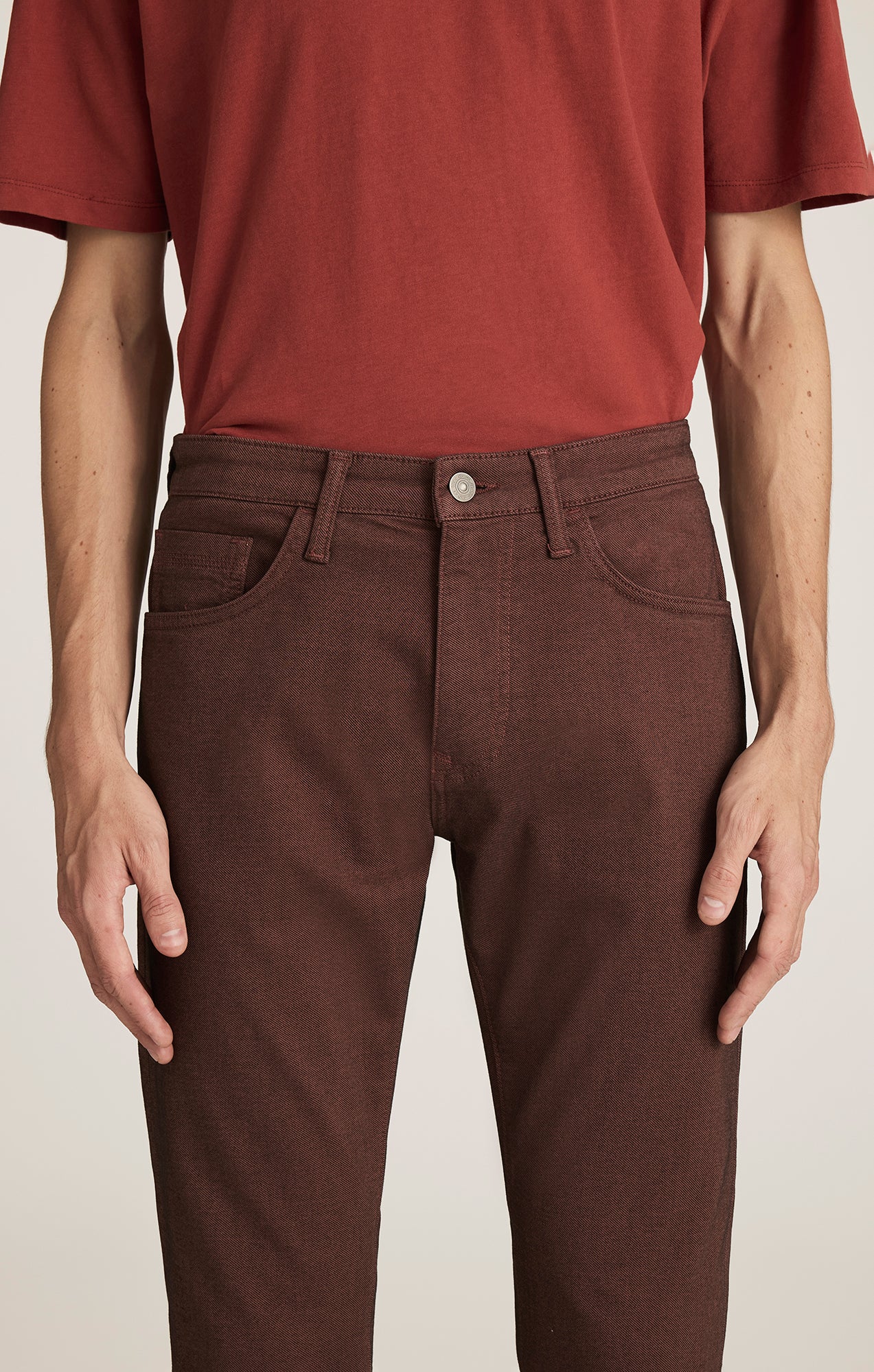 MARCUS SLIM STRAIGHT LEG IN ROSEWOOD ATHLETIC - Mavi Jeans