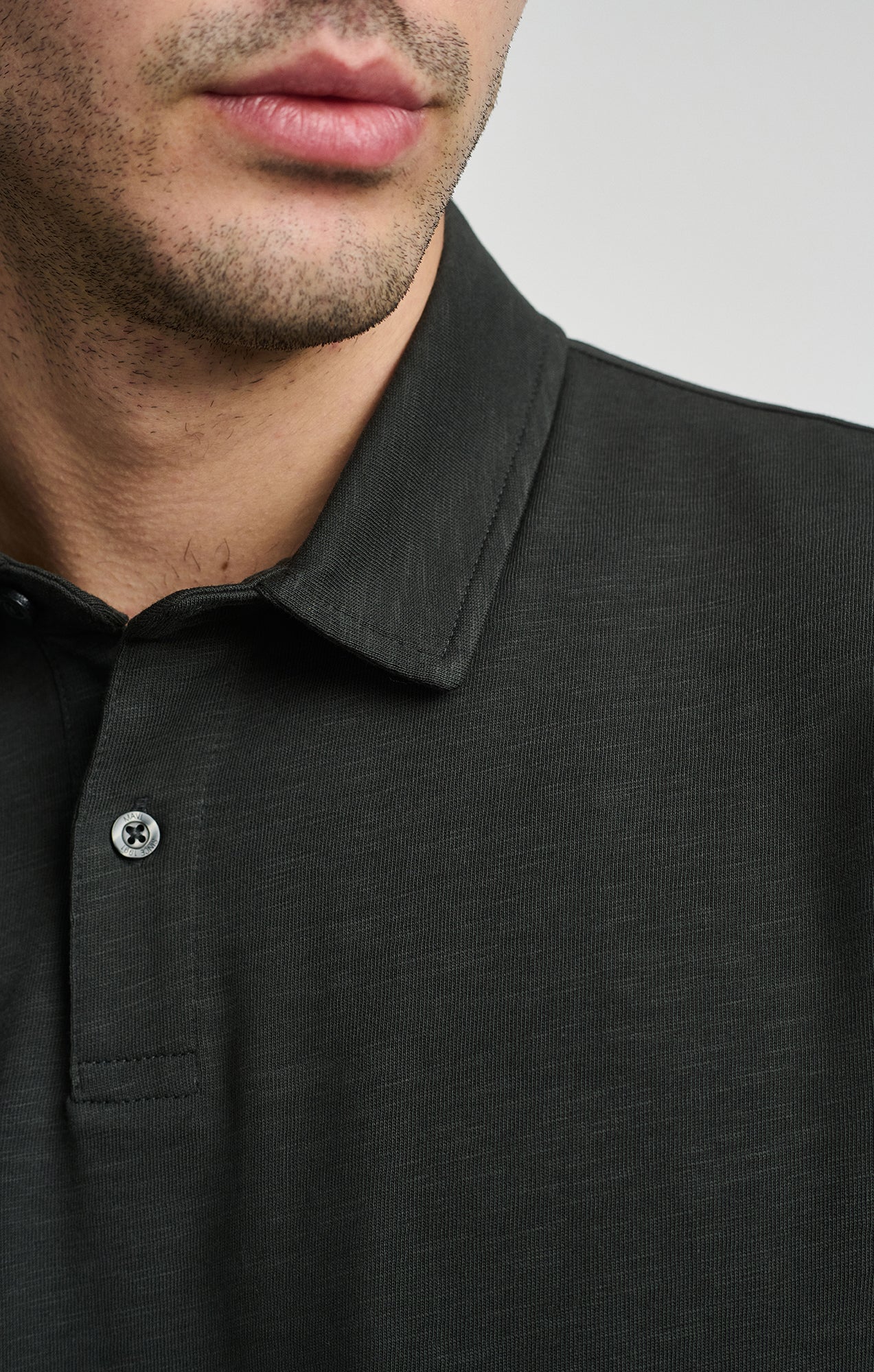 POLO SHIRT IN BLACK - Mavi Jeans
