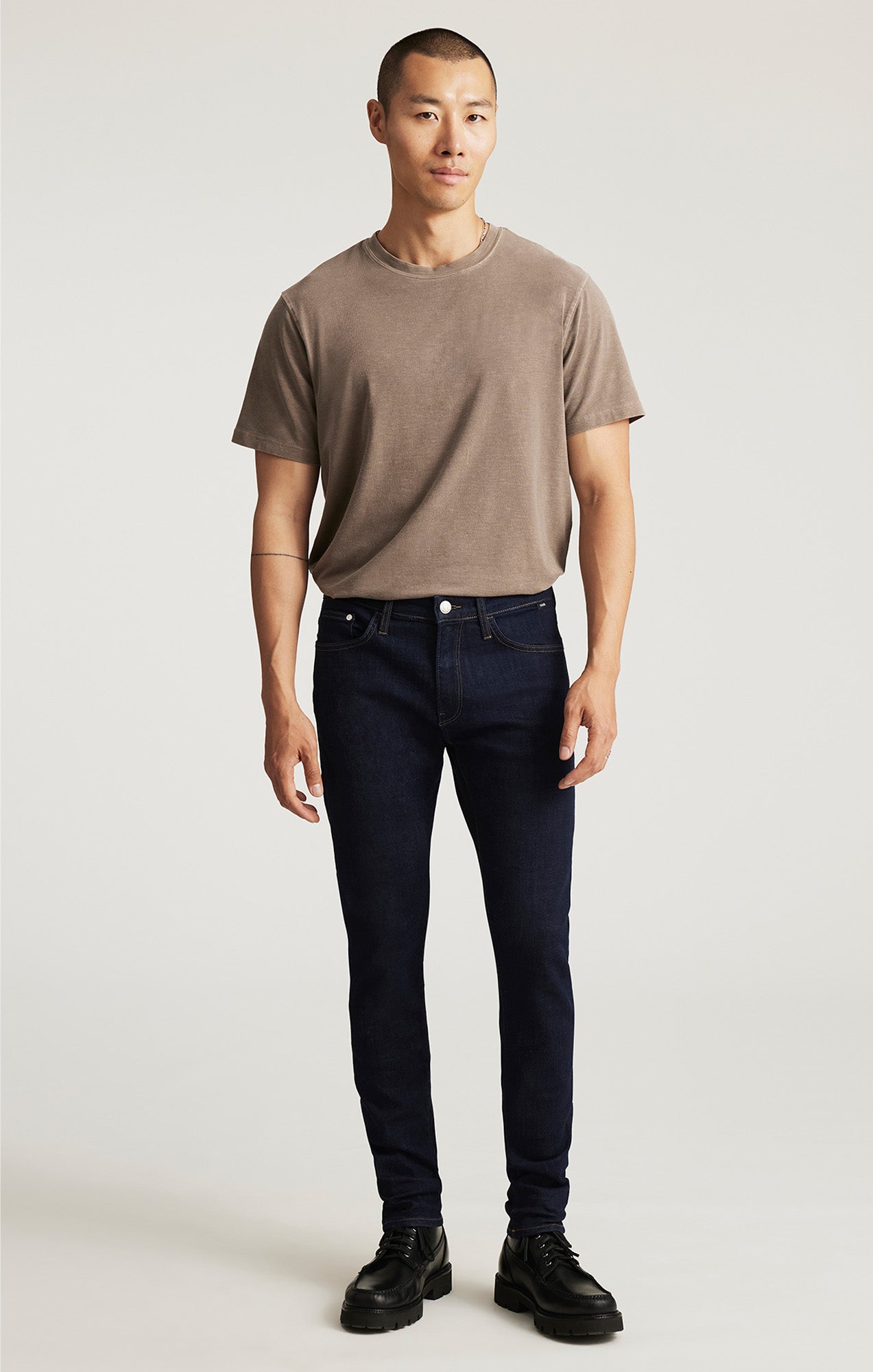 JAMES SKINNY IN RINSE FEATHER BLUE - Mavi Jeans