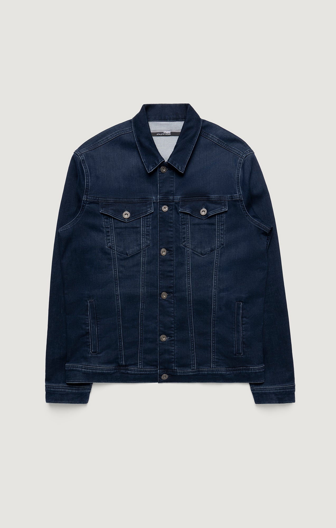 DRAKE DENIM JACKET IN USED ATHLETIC - Mavi Jeans