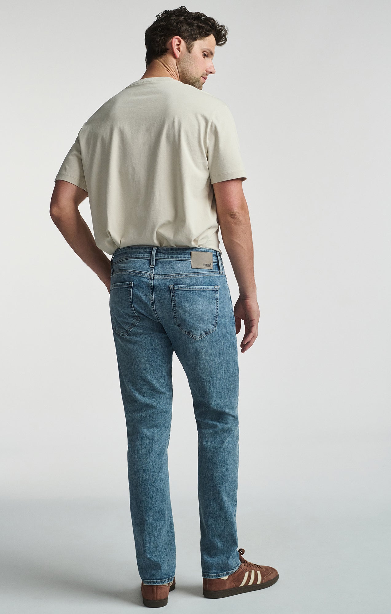 JAKE SLIM LEG IN LIGHT BRUSHED ORGANIC VINTAGE - Mavi Jeans