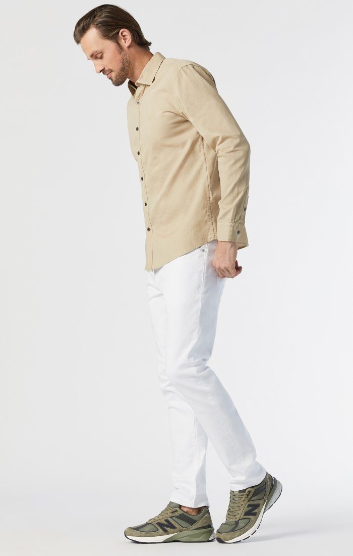 MARCUS SLIM STRAIGHT LEG IN DOUBLE WHITE SUPERMOVE - Mavi Jeans
