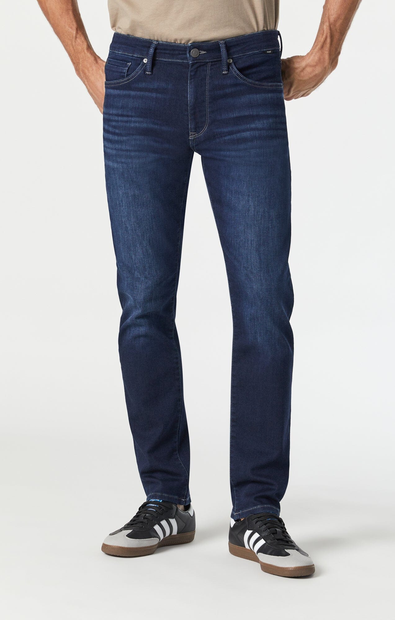 JAKE SLIM LEG IN DEEP BRUSHED ATHLETIC - Mavi Jeans
