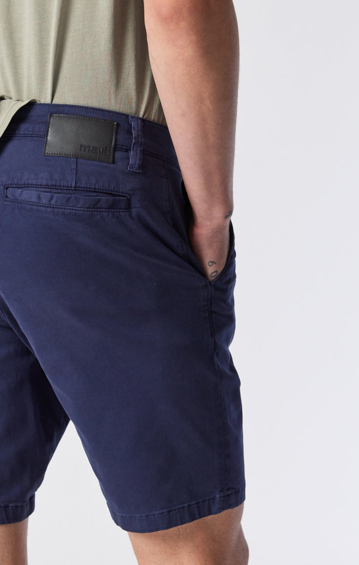 NOAH SHORTS IN DARK NAVY TWILL - Mavi Jeans