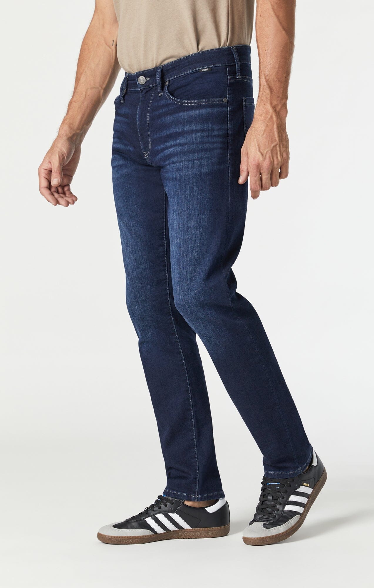 JAKE SLIM LEG IN DEEP BRUSHED ATHLETIC - Mavi Jeans