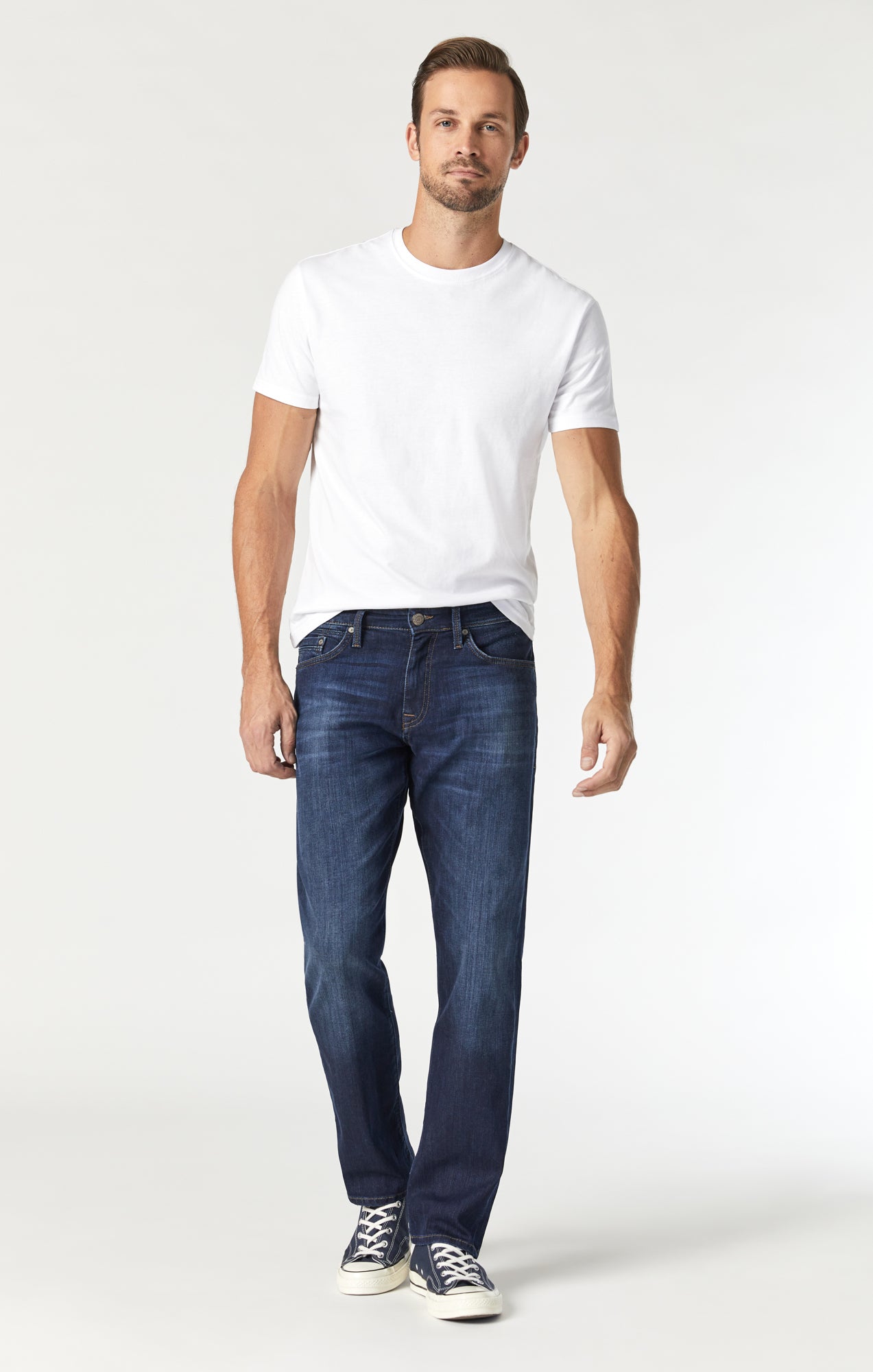 MYLES STRAIGHT LEG IN DARK WILLIAMSBURG - Mavi Jeans