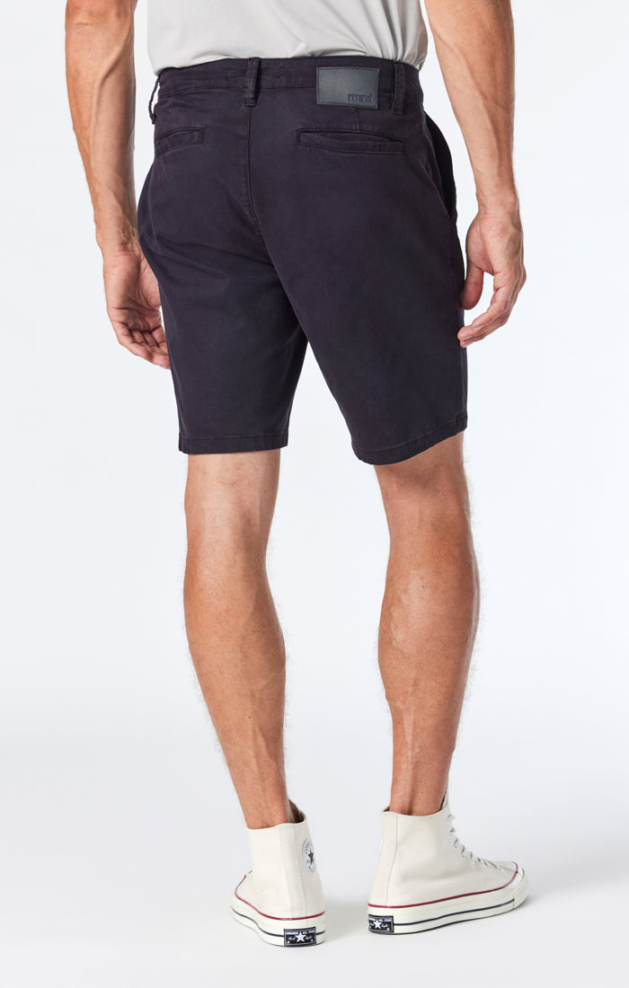NOAH SHORTS IN BLACK TWILL - Mavi Jeans