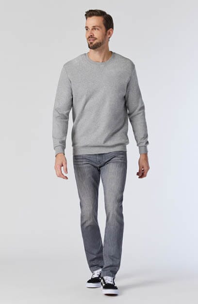 Men's Grey Denim and Pants