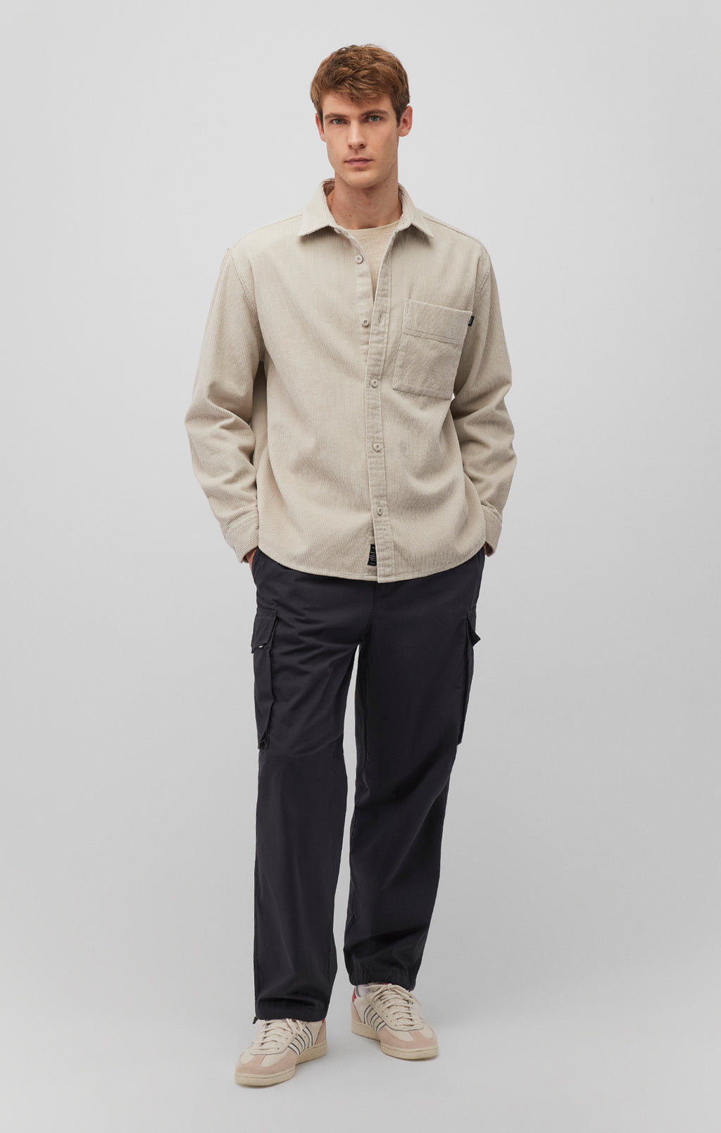 DOUBLE POCKET CARGO PANTS IN PHANTOM - Mavi Jeans