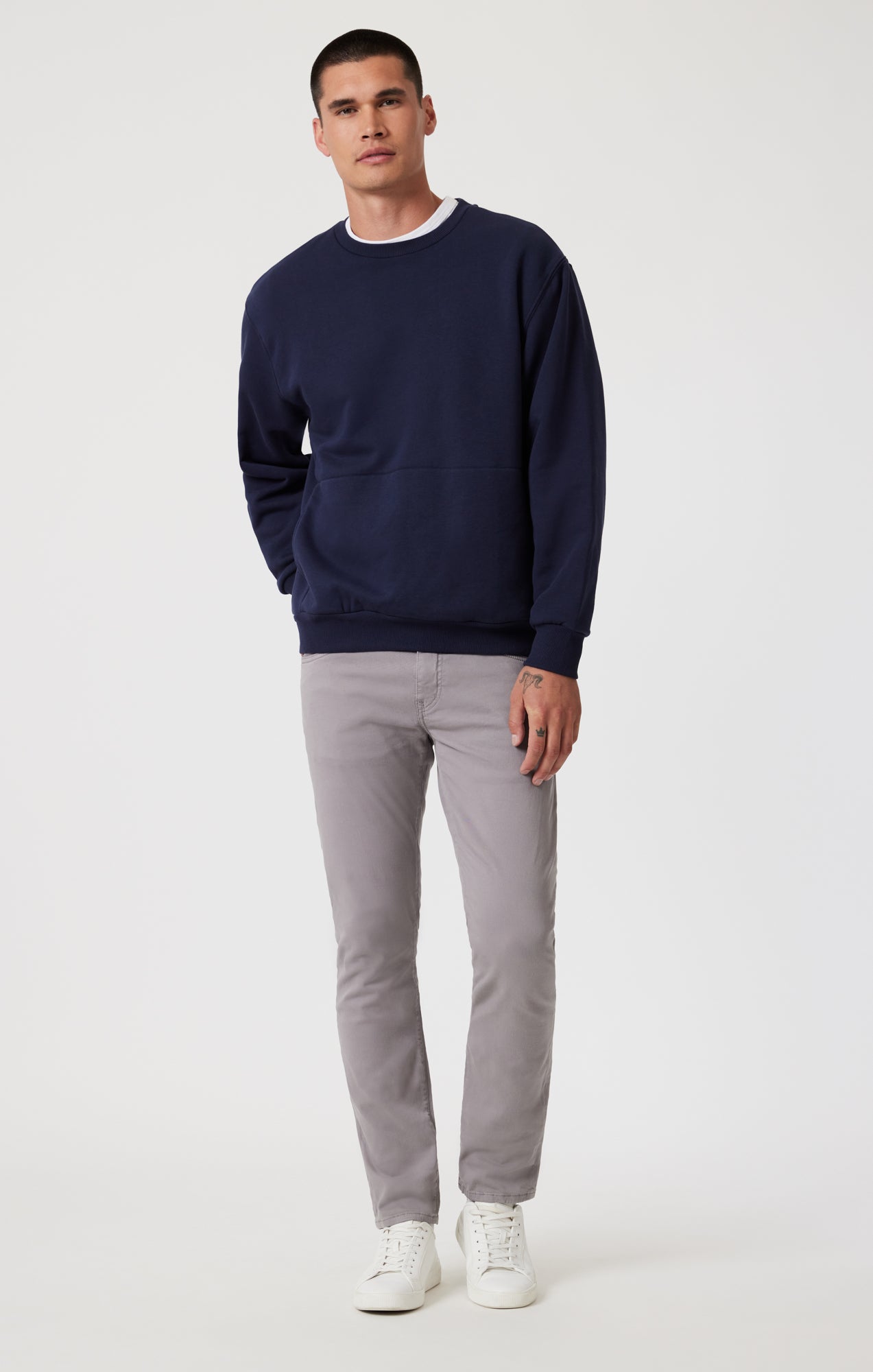 JAKE SLIM LEG IN GRAPHITE TWILL - Mavi Jeans