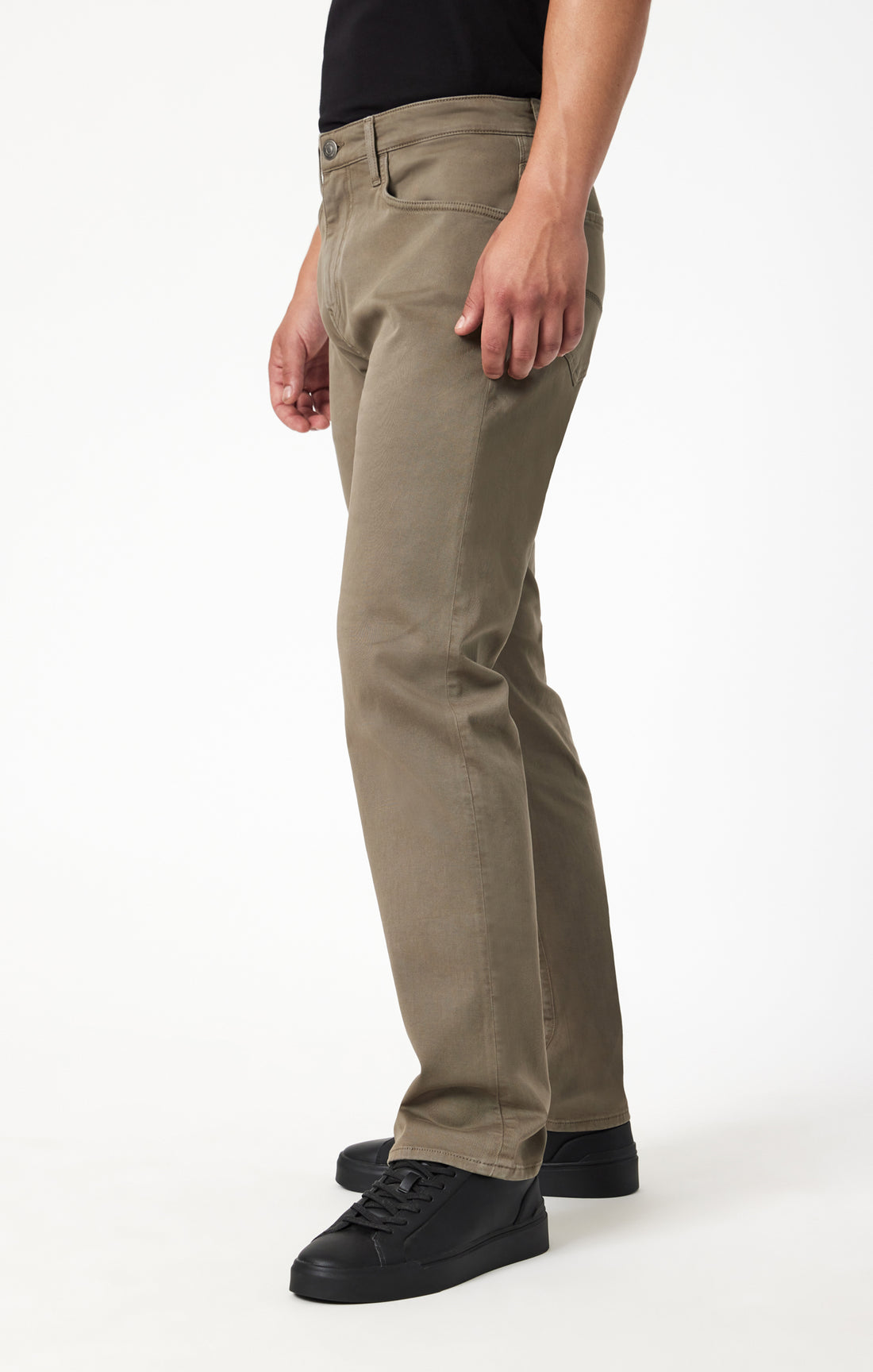 Mavi Men's Zach Straight Leg In Olive Casual Twill