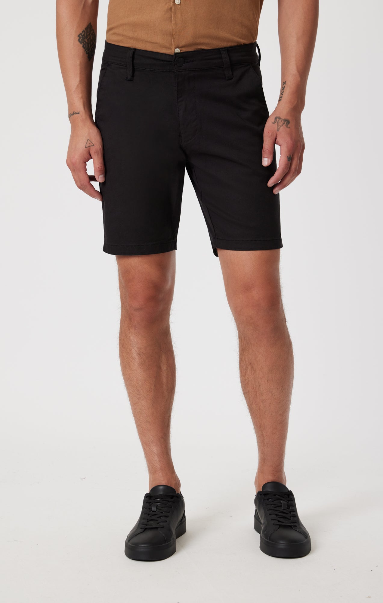 NOAH SHORTS IN BLACK LUXE TWILL - Mavi Jeans