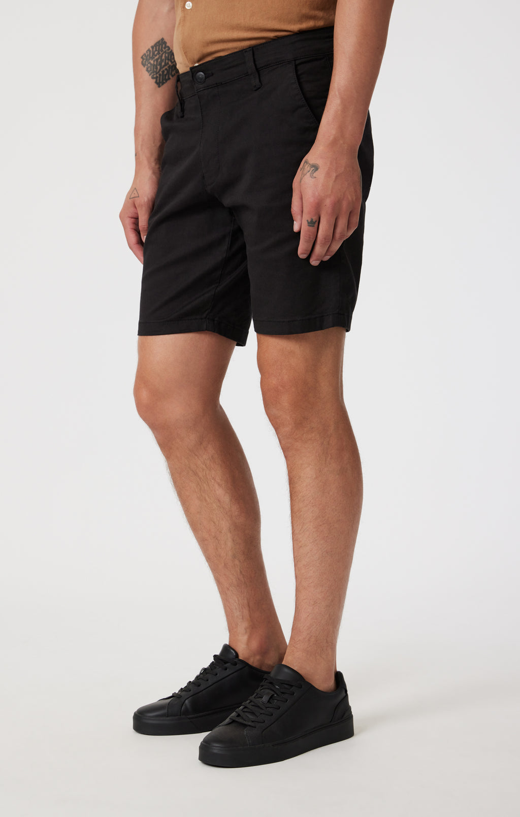 NOAH SHORTS IN BLACK LUXE TWILL - Mavi Jeans