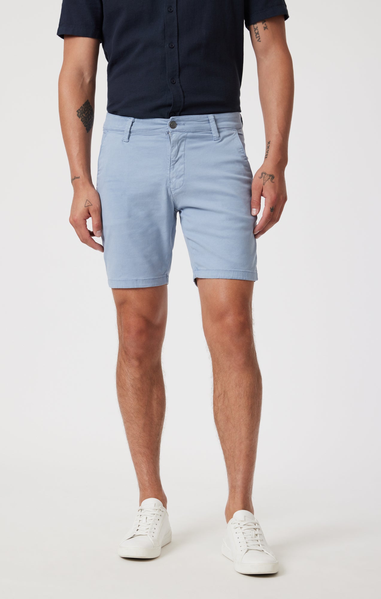 NOAH SHORTS IN MOUNTAIN SPRING LUXE TWILL - Mavi Jeans