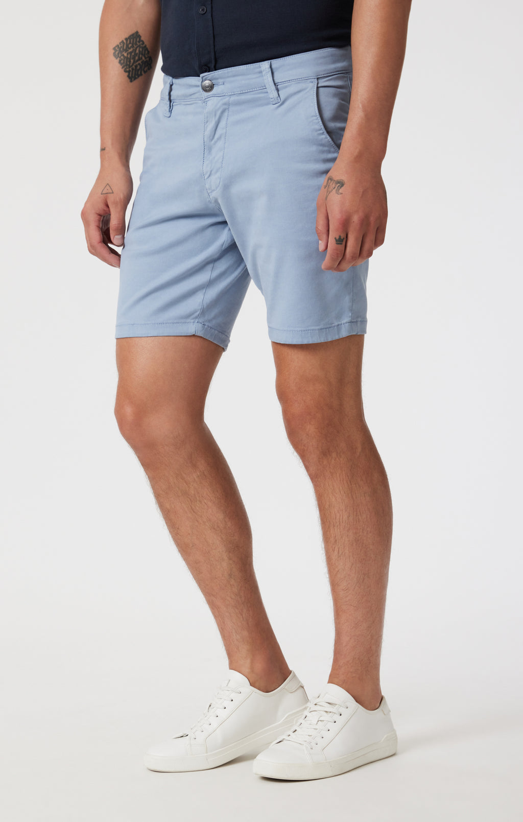 NOAH SHORTS IN MOUNTAIN SPRING LUXE TWILL - Mavi Jeans