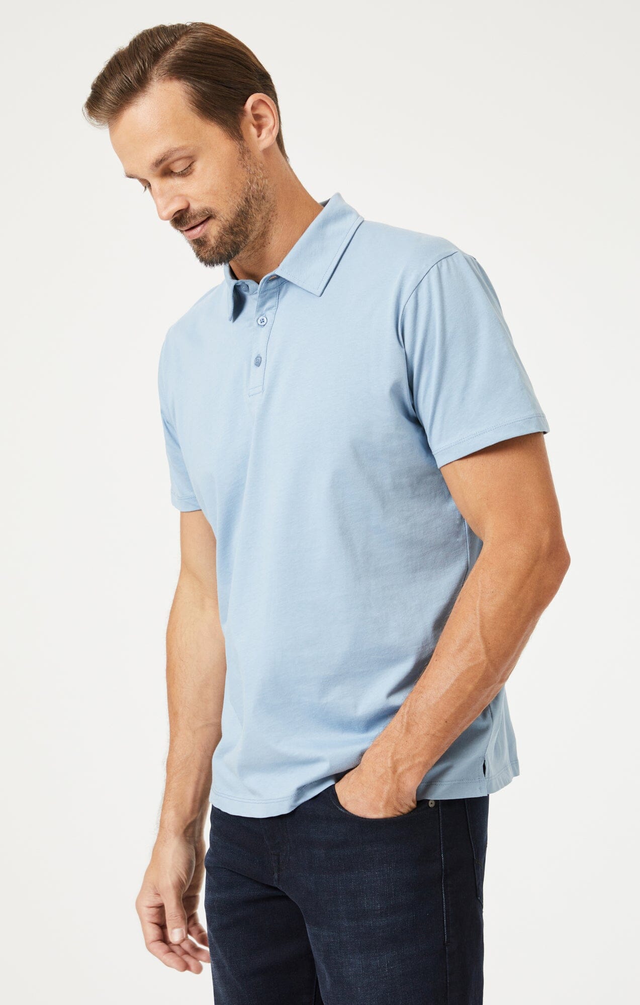 Mafoose Men's Long Sleeve Denim Shirt Faded Denim 4X-Large - Walmart.com