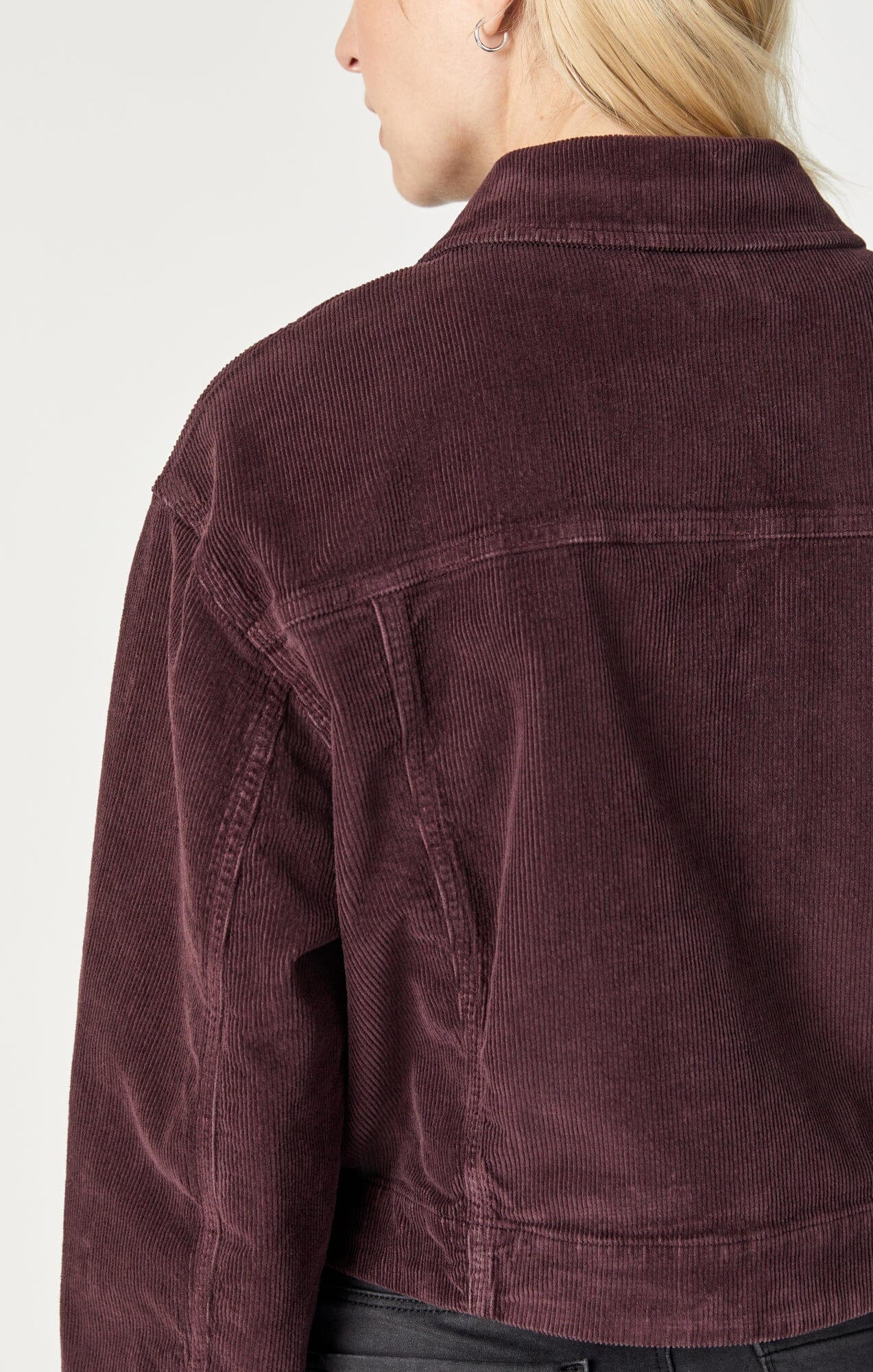 Burgundy corduroy hotsell jacket womens