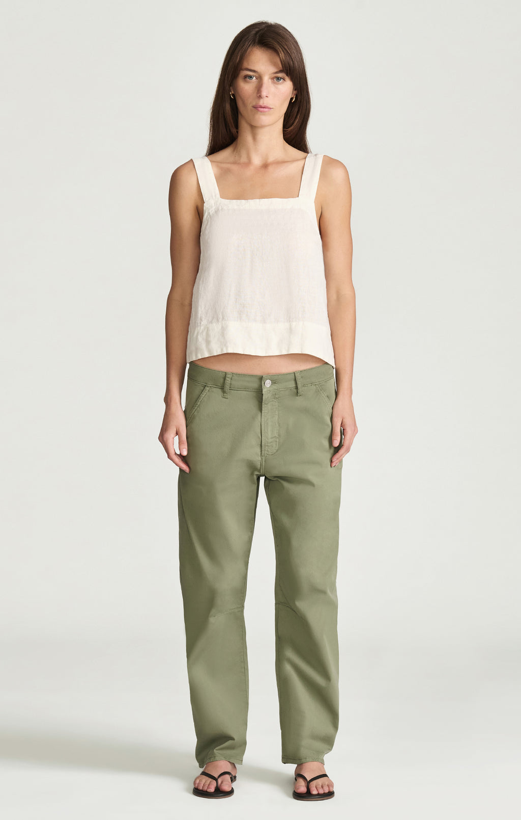 NICA BARREL IN SEA SPREY SUMMER TWILL - Mavi Jeans