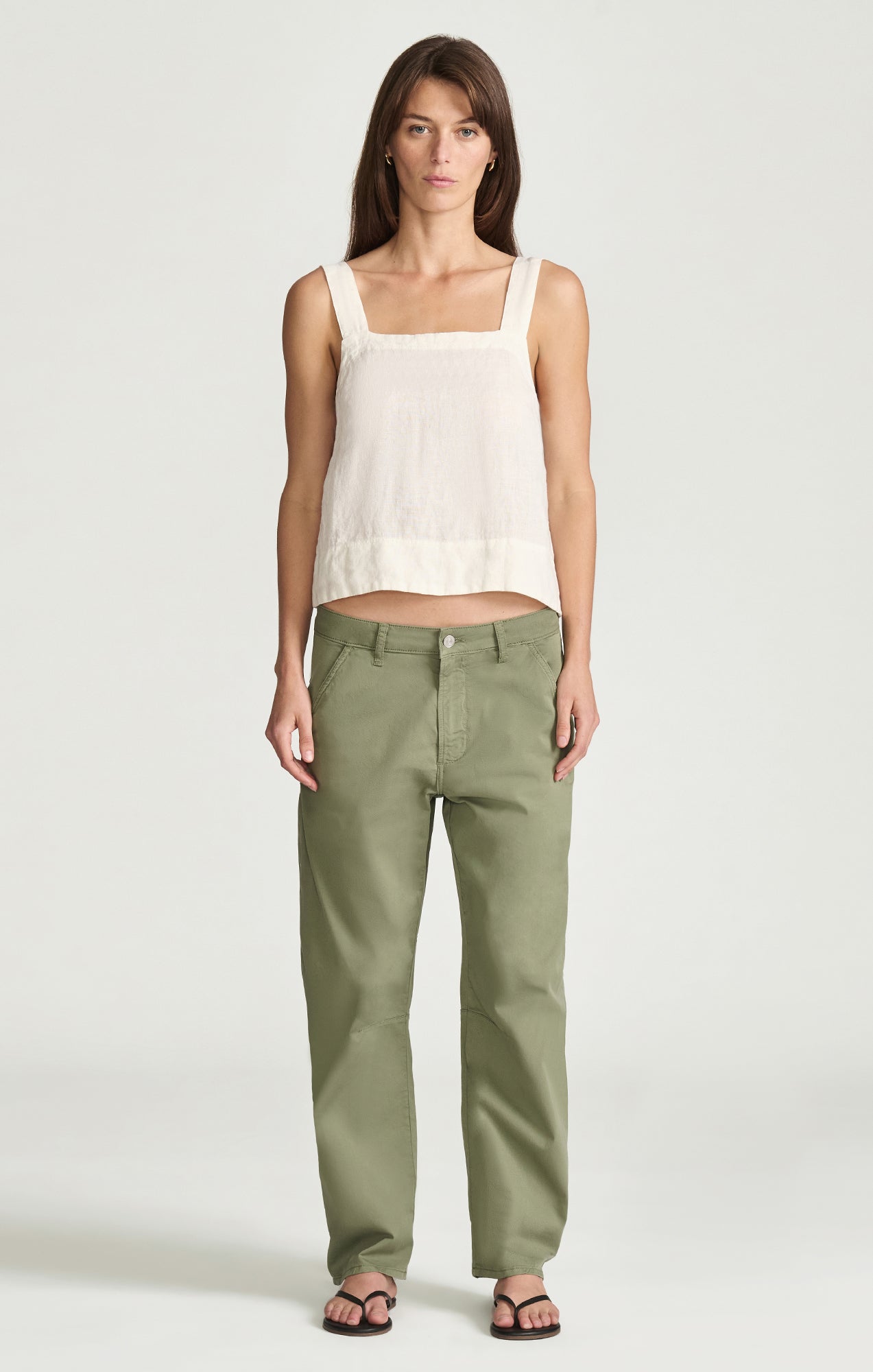 NICA BARREL IN SEA SPREY SUMMER TWILL - Mavi Jeans