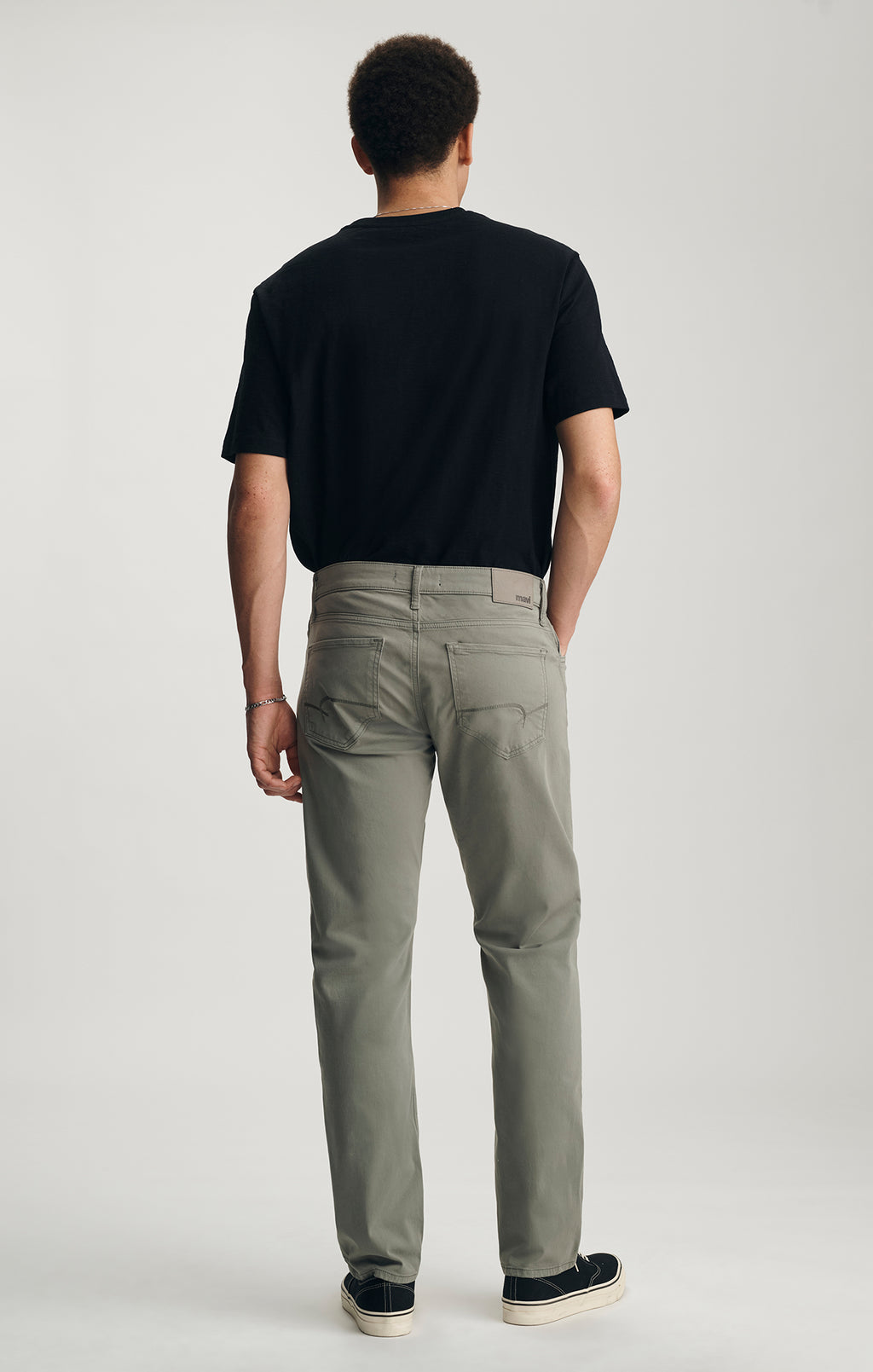 ZACH STRAIGHT LEG IN BASIL TWILL