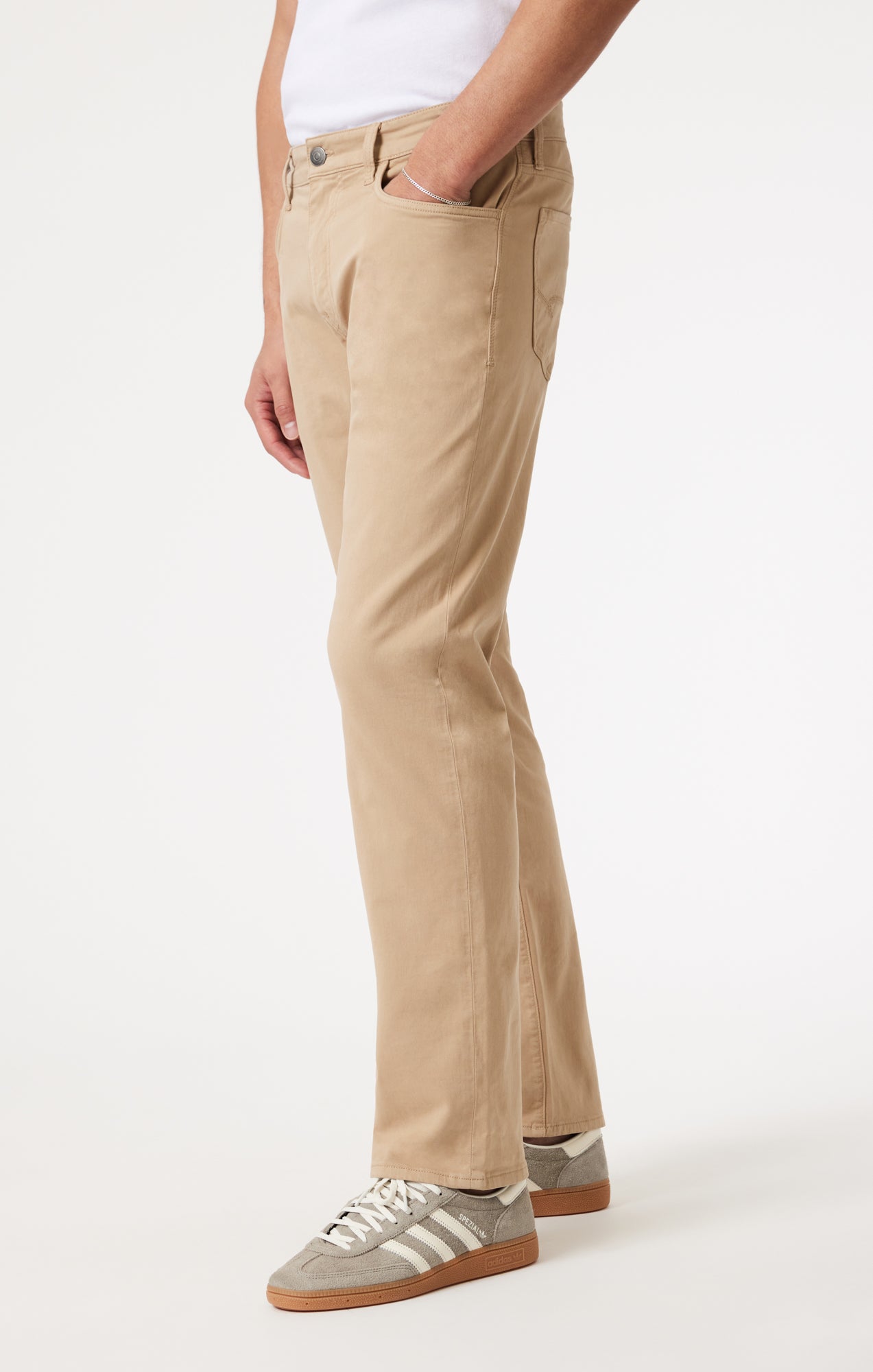ZACH STRAIGHT LEG IN CASHEW TWILL - Mavi Jeans