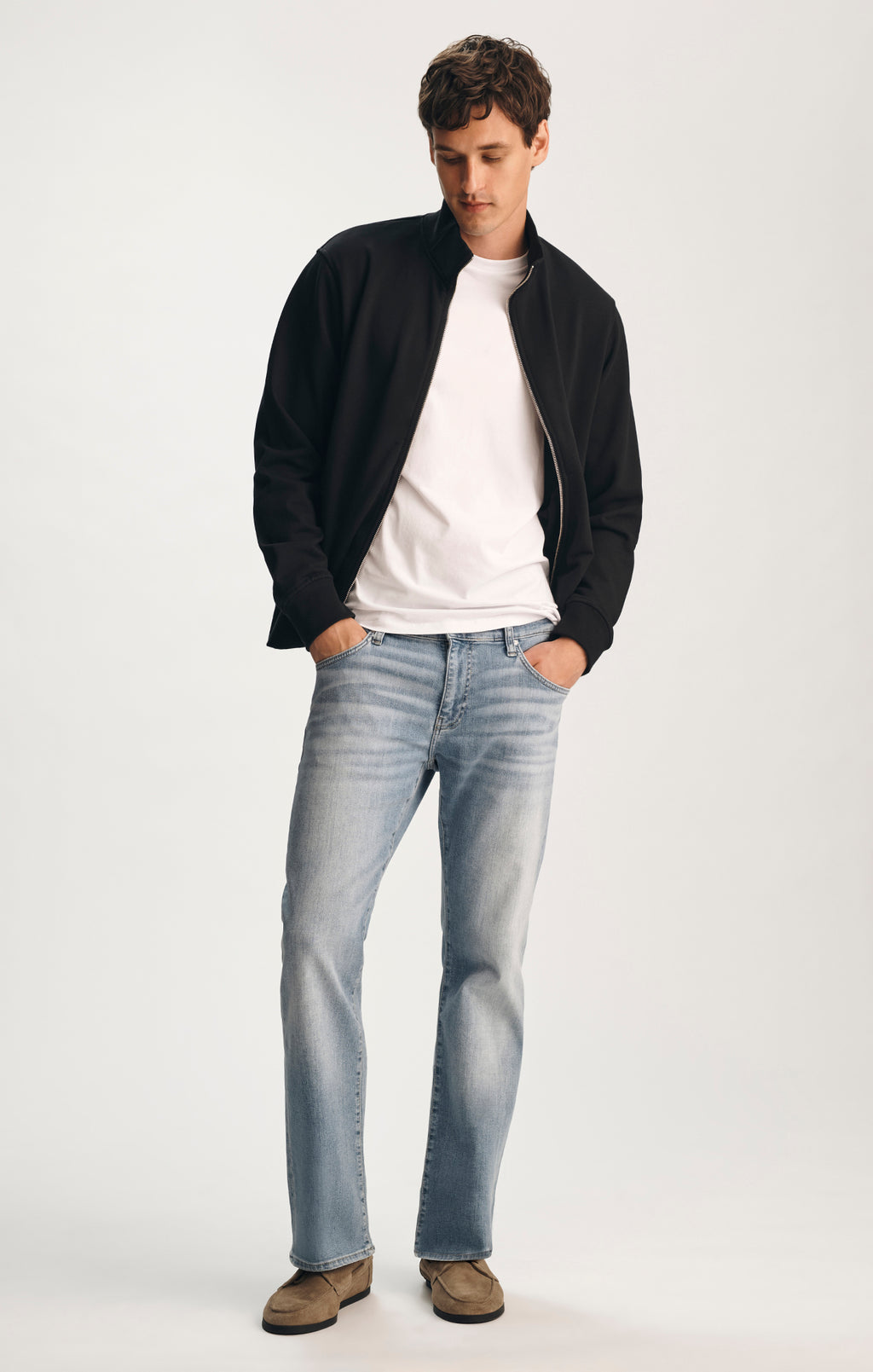 JOSH BOOTCUT IN MID BRUSHED CLASSIC VINTAGE - Mavi Jeans