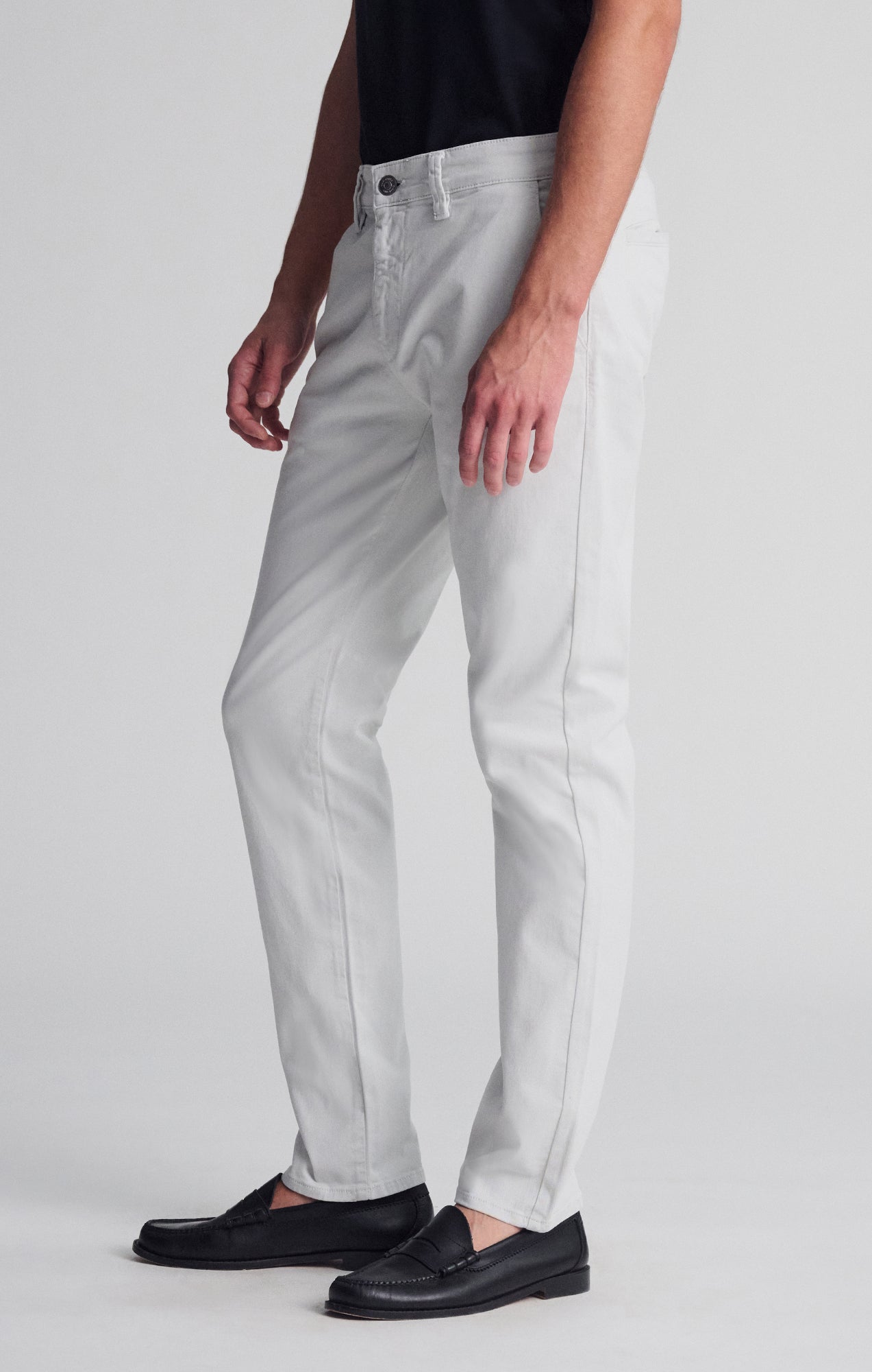 MILTON SLIM STRAIGHT CHINO IN IVORY CASUAL TWILL - Mavi Jeans