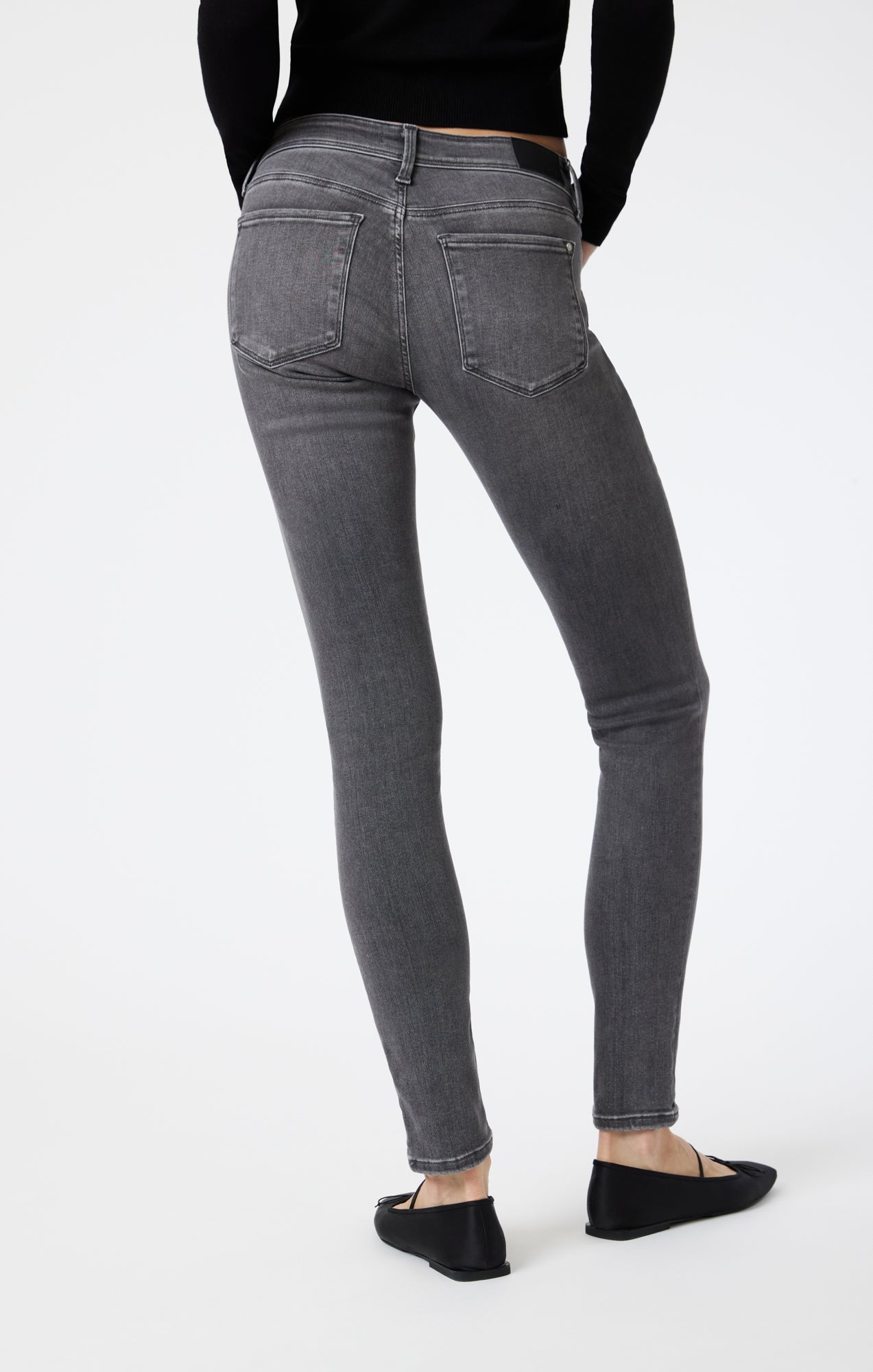 ALEXA SKINNY IN MID SMOKE INDIGO SHAPE - Mavi Jeans