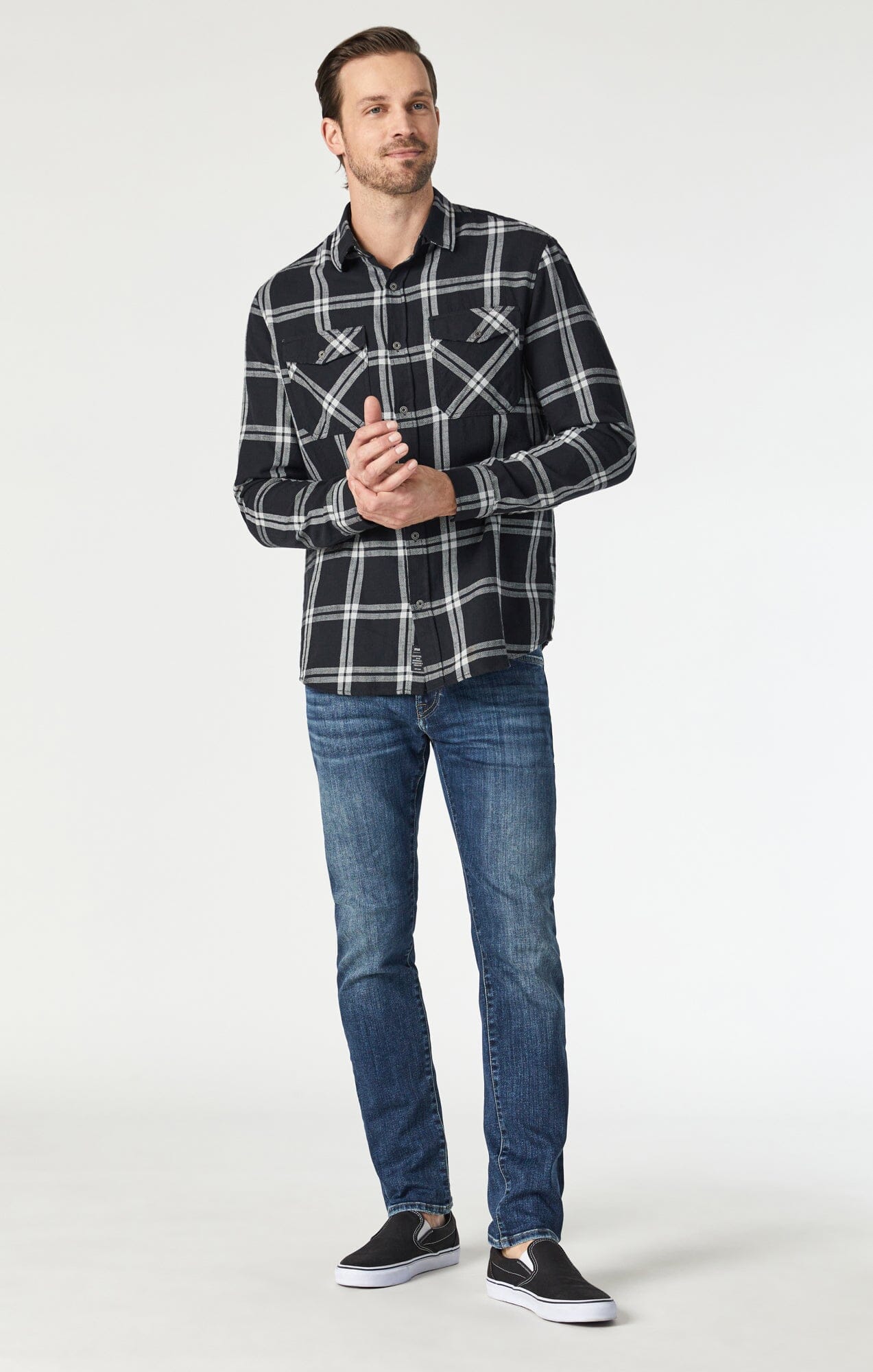 JAKE SLIM LEG IN OCEAN REEF ORGANIC VINTAGE - Mavi Jeans
