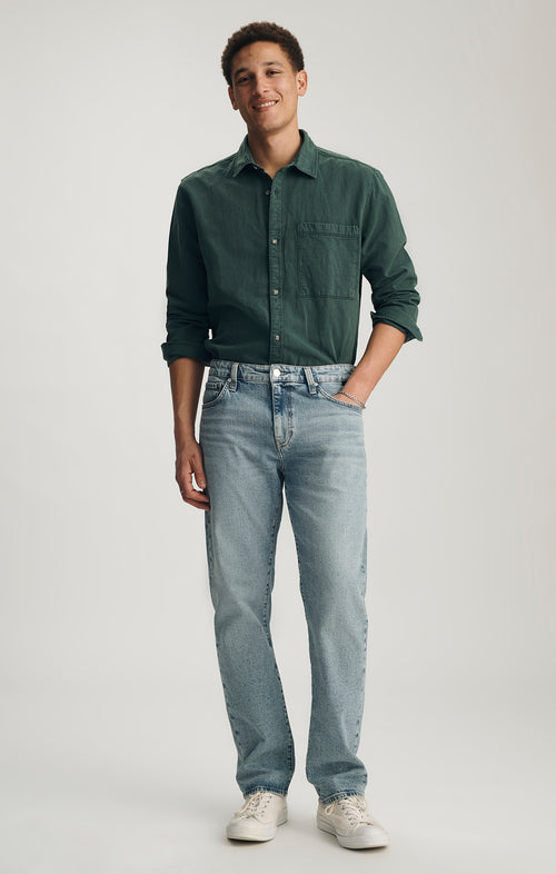 ZACH STRAIGHT LEG IN LIGHT SHADED CLASSIC BLUE - Mavi Jeans