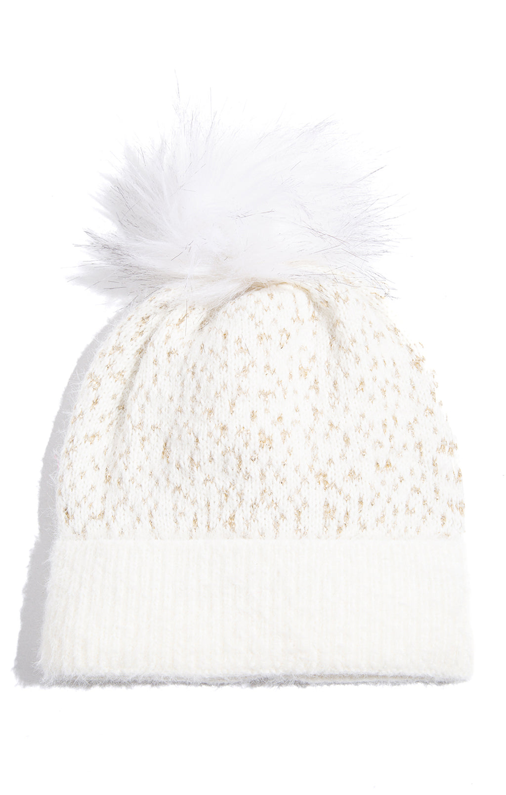 POM-POM BEANIE IN ECRU - Mavi Jeans
