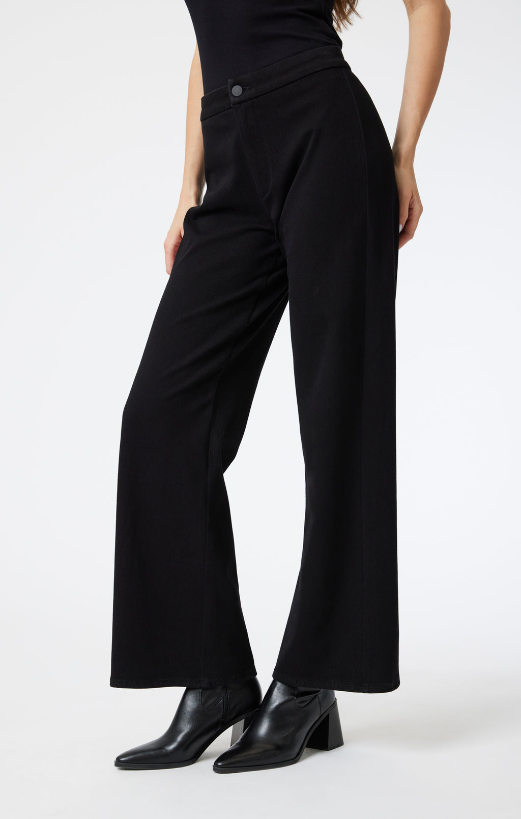 SHERRY WIDE LEG IN SMOKE MOVE - Mavi Jeans