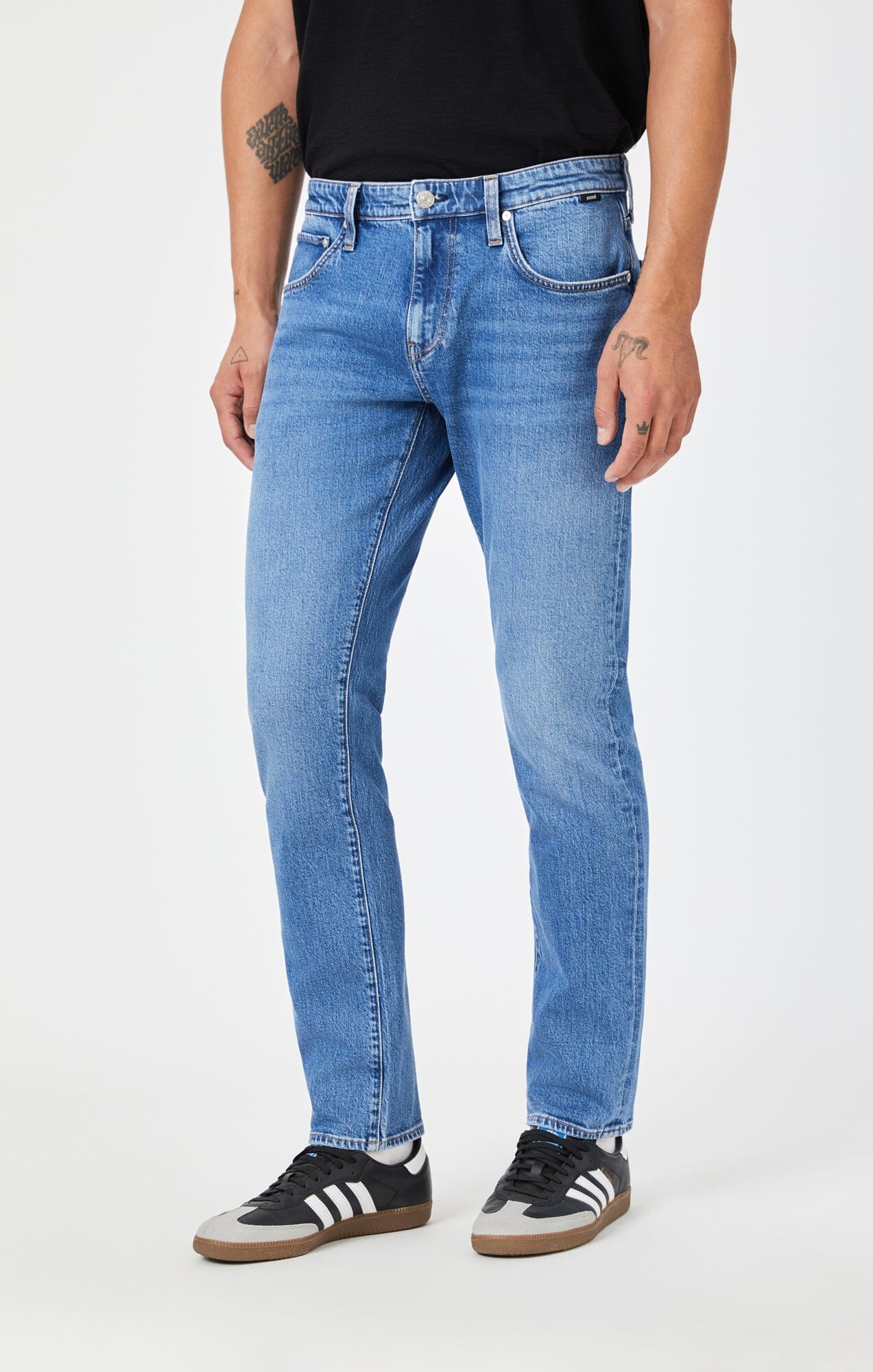 JAKE SLIM LEG IN DARK RECYCLED BLUE - Mavi Jeans