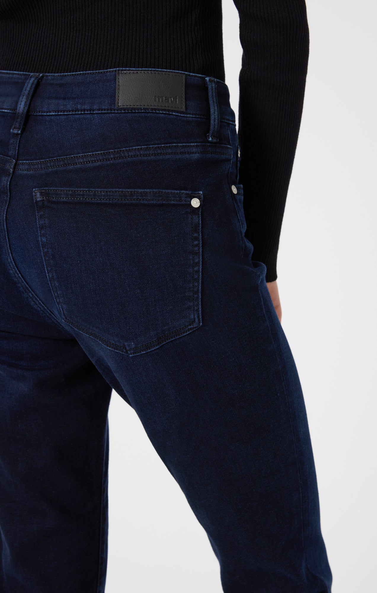 KATHLEEN SLIM BOYFRIEND IN MIDNIGHT FEATHER BLUE - Mavi Jeans