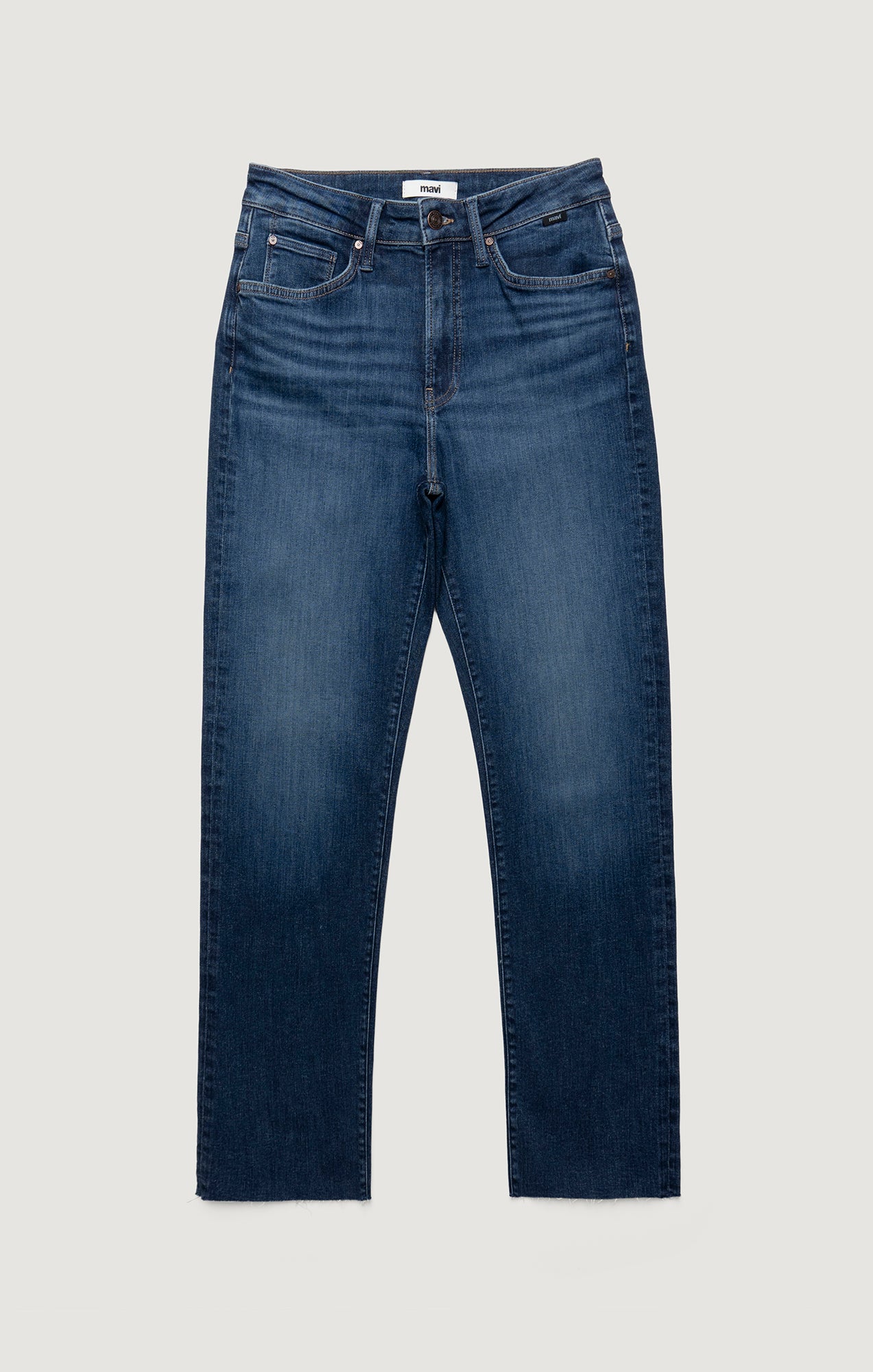 NEW YORK STRAIGHT LEG IN DARK BRUSHED FLEX BLUE