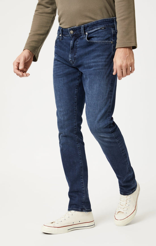 Mavi Men's Jake Slim Leg In Mid Tonal Ink Williamsburg