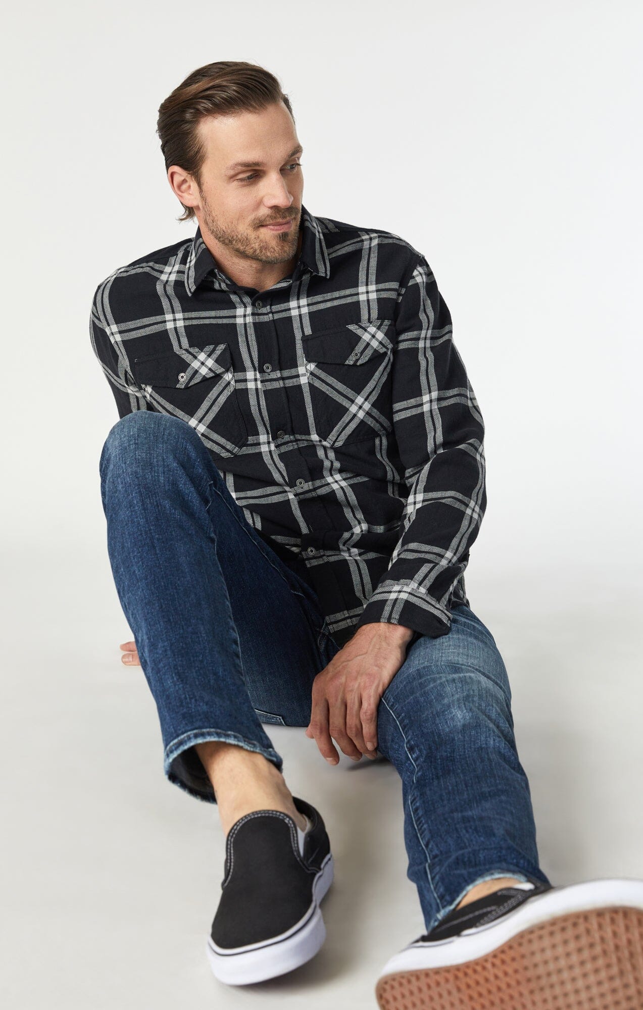 JAKE SLIM LEG IN OCEAN REEF ORGANIC VINTAGE - Mavi Jeans