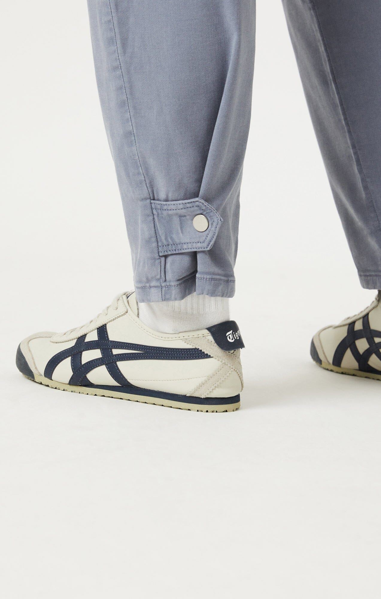 ELSIE CARGO PANTS IN FLINT STONE LUXE TWILL - Mavi Jeans