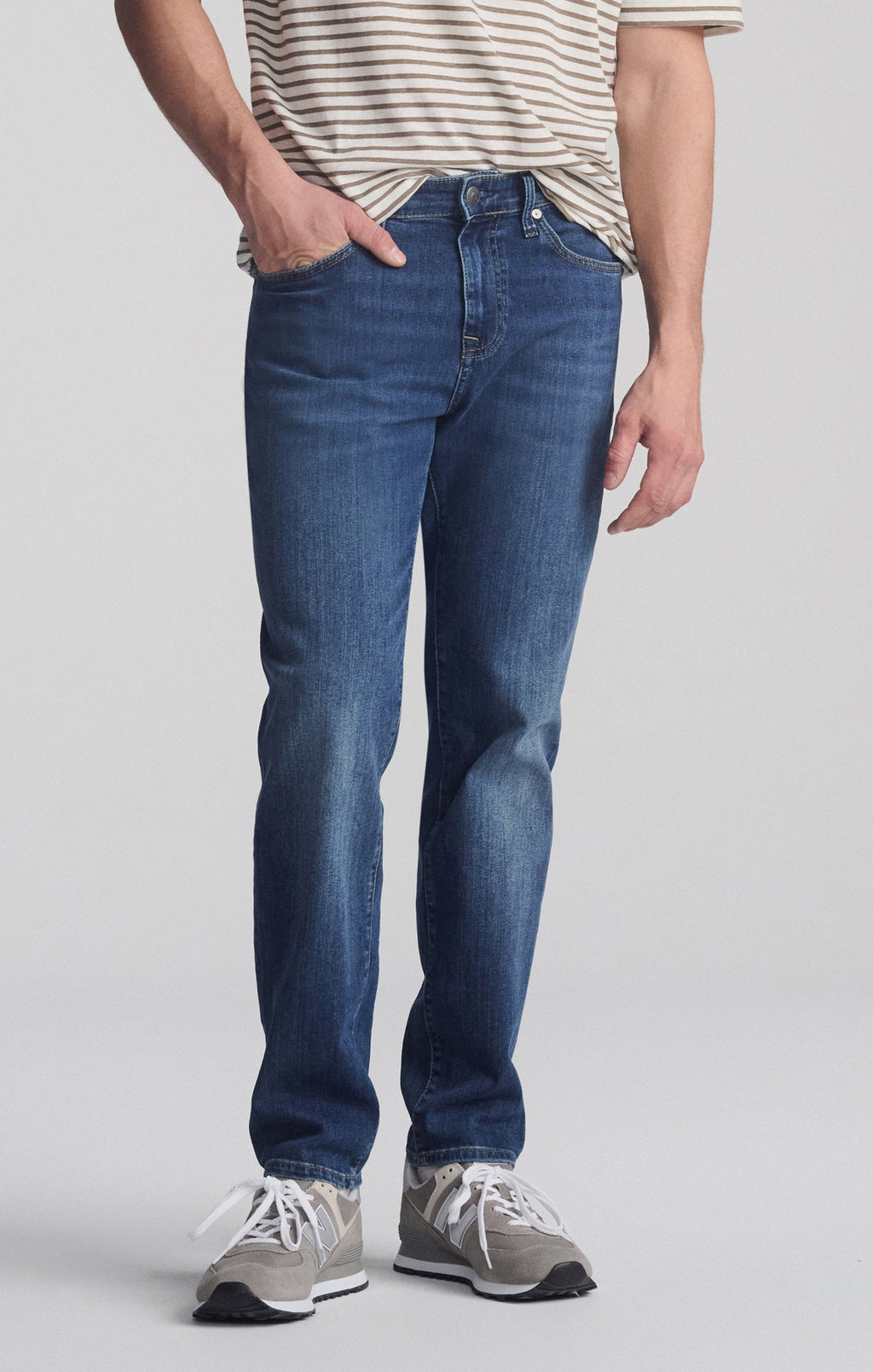 STEVE ATHLETIC FIT IN DEEP BRUSHED WILLIAMSBURG - Mavi Jeans