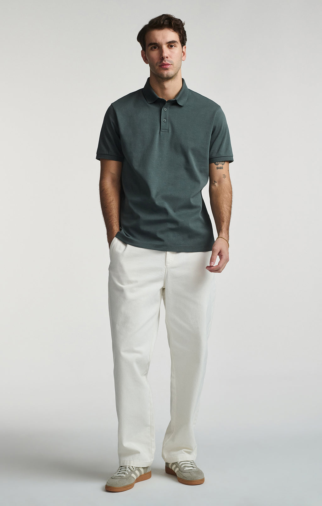 ATHLETIC POLO SHIRT IN URBAN CHIC - Mavi Jeans