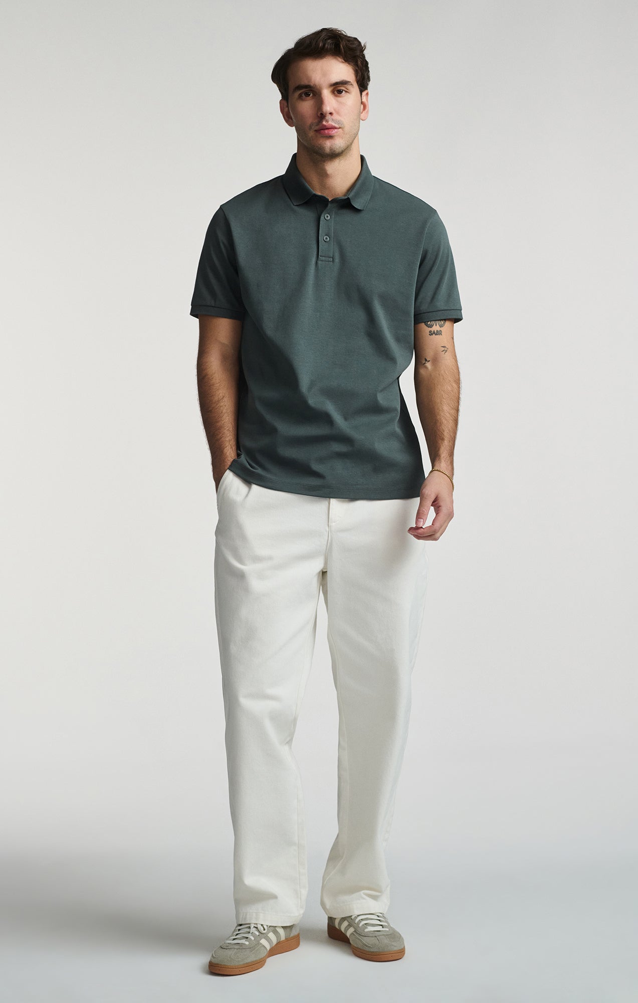 ATHLETIC POLO SHIRT IN URBAN CHIC - Mavi Jeans