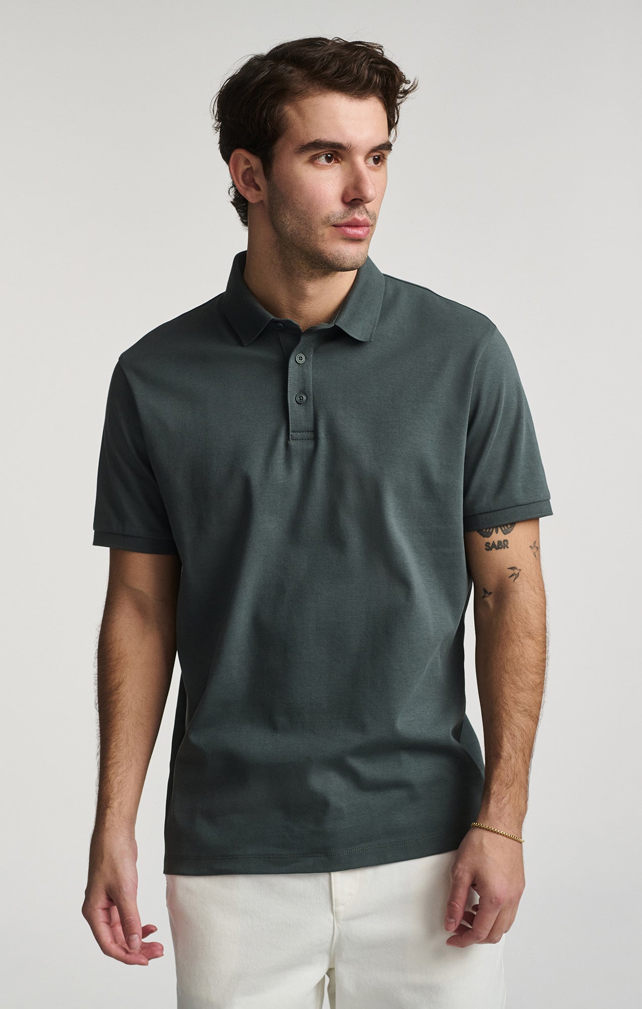 ATHLETIC POLO SHIRT IN URBAN CHIC - Mavi Jeans