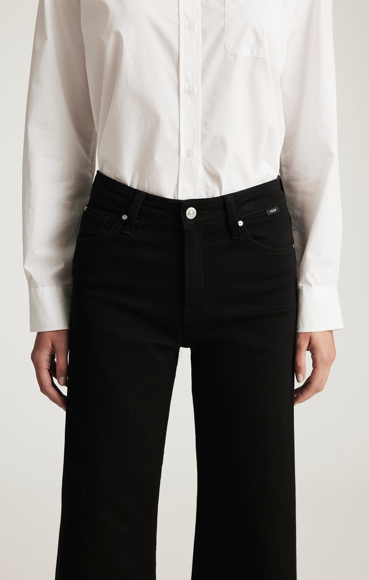 PALOMA WIDE LEG IN BLACK FLEX BLUE - Mavi Jeans