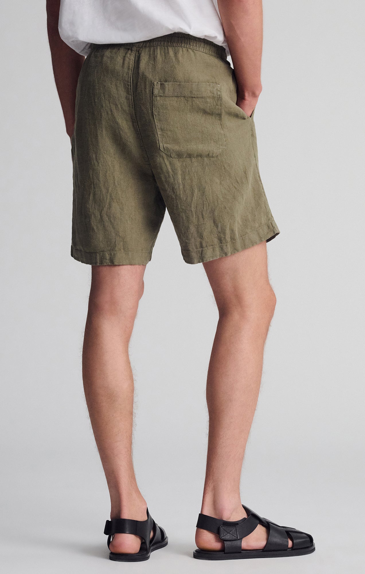 LINEN POCKET SHORTS IN KALAMATA - Mavi Jeans