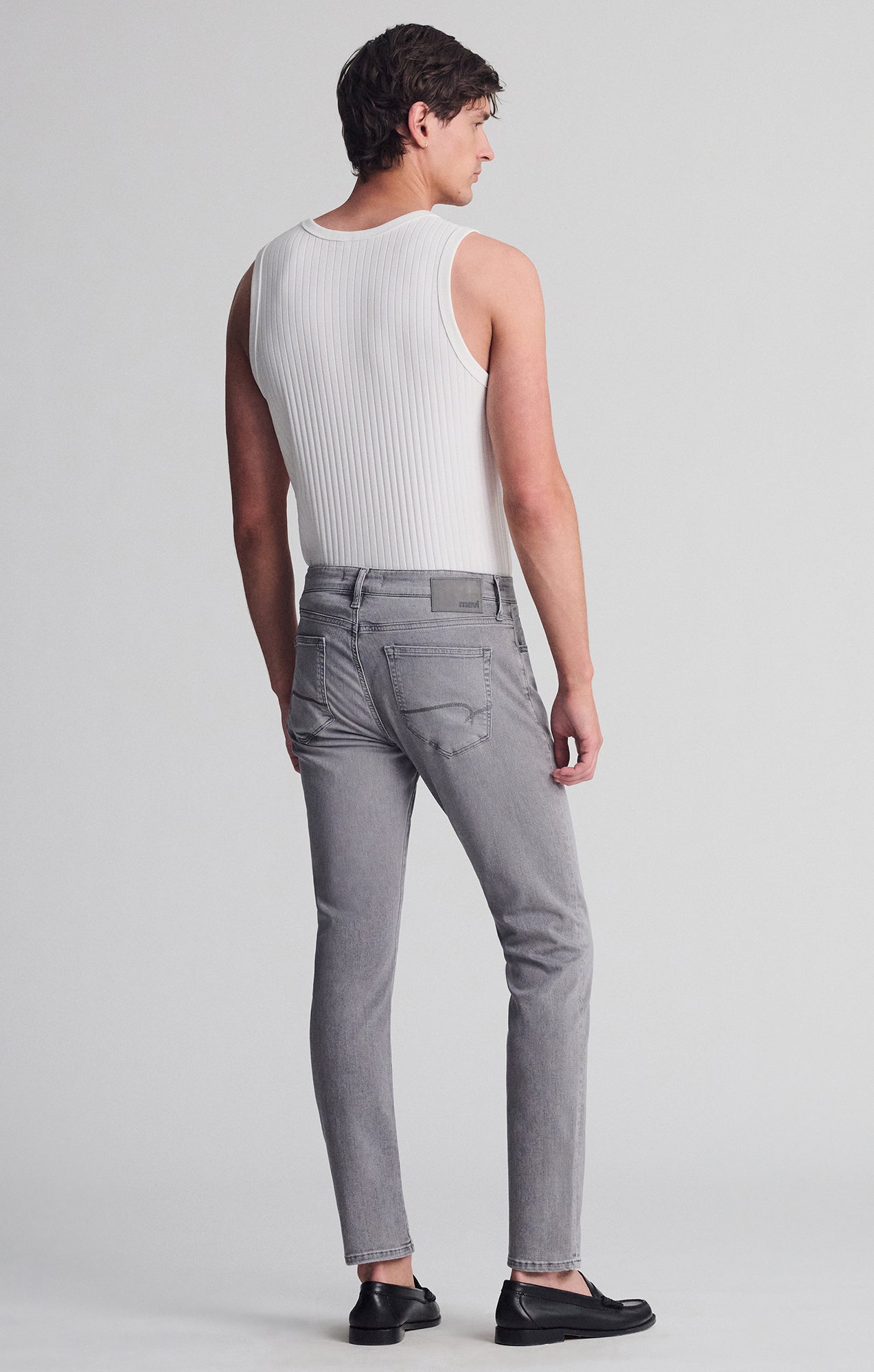 JAKE SLIM LEG IN LIGHT SMOKE SUPERMOVE - Mavi Jeans