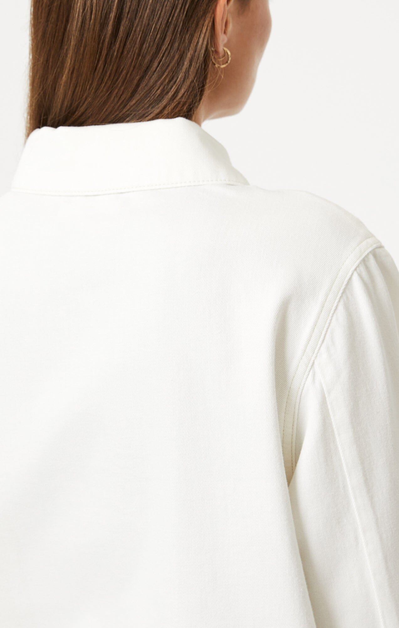 NOLA JACKET IN OFF WHITE WELL BLUE - Mavi Jeans